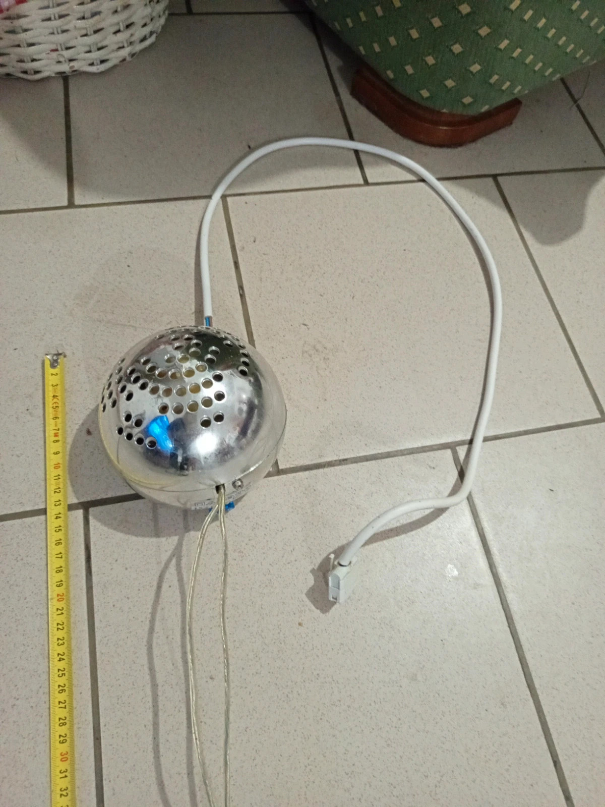 système de spots sur câble IKEA Termosfar vintage space Age – IKEA 4