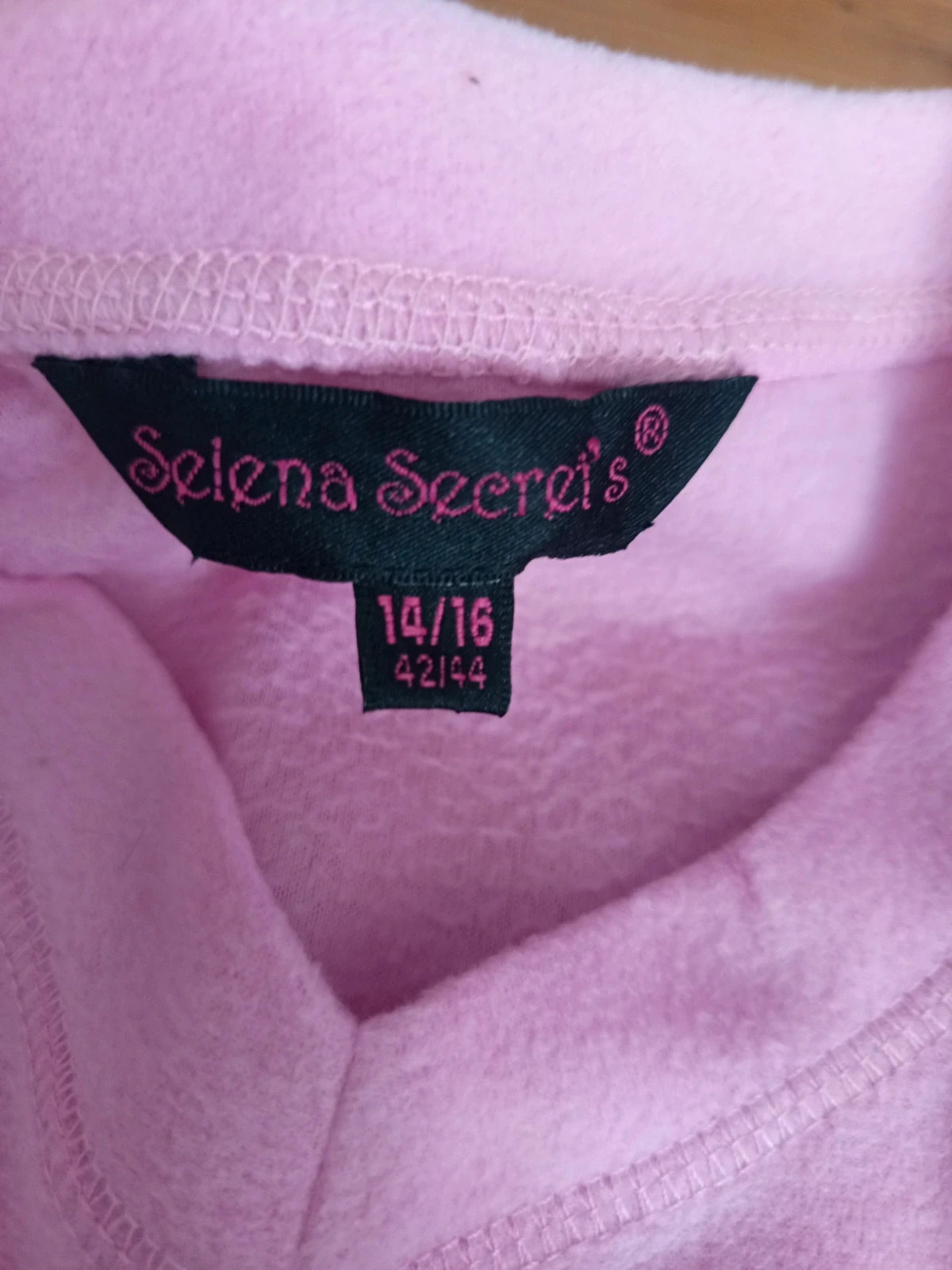 Haut de pyjama polaire rose Selena Secret's – Taille XL (42/44) – Selena secrets – taille XL / 42 / 14 5