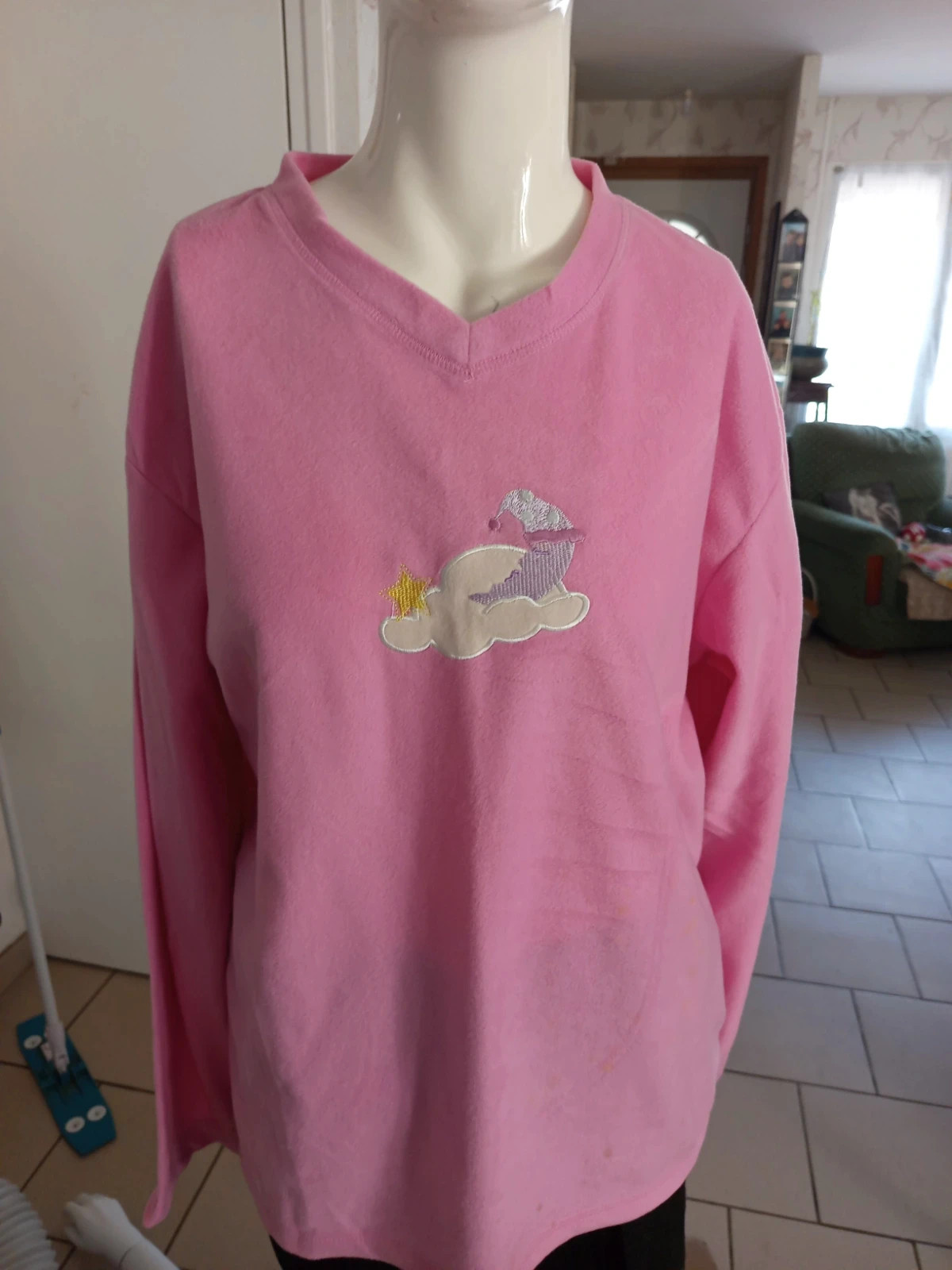Haut de pyjama polaire rose Selena Secret's – Taille XL (42/44) – Selena secrets – taille XL / 42 / 14