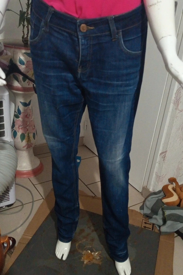 Jean slim bleu délavé Esmara – Taille 44 (Très bon état) – Esmara – taille XL / 42 / 14 2