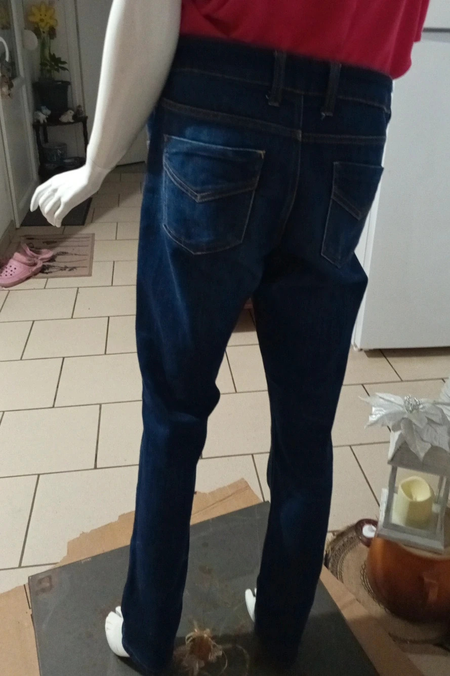 Jean slim bleu délavé Esmara – Taille 44 (Très bon état) – Esmara – taille XL / 42 / 14 3