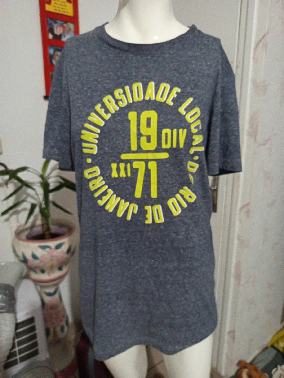 T-shirt esprit collège Rio de Janeiro Angelo Litrico (C&A) - Taille S – Angelo Litrico – taille S