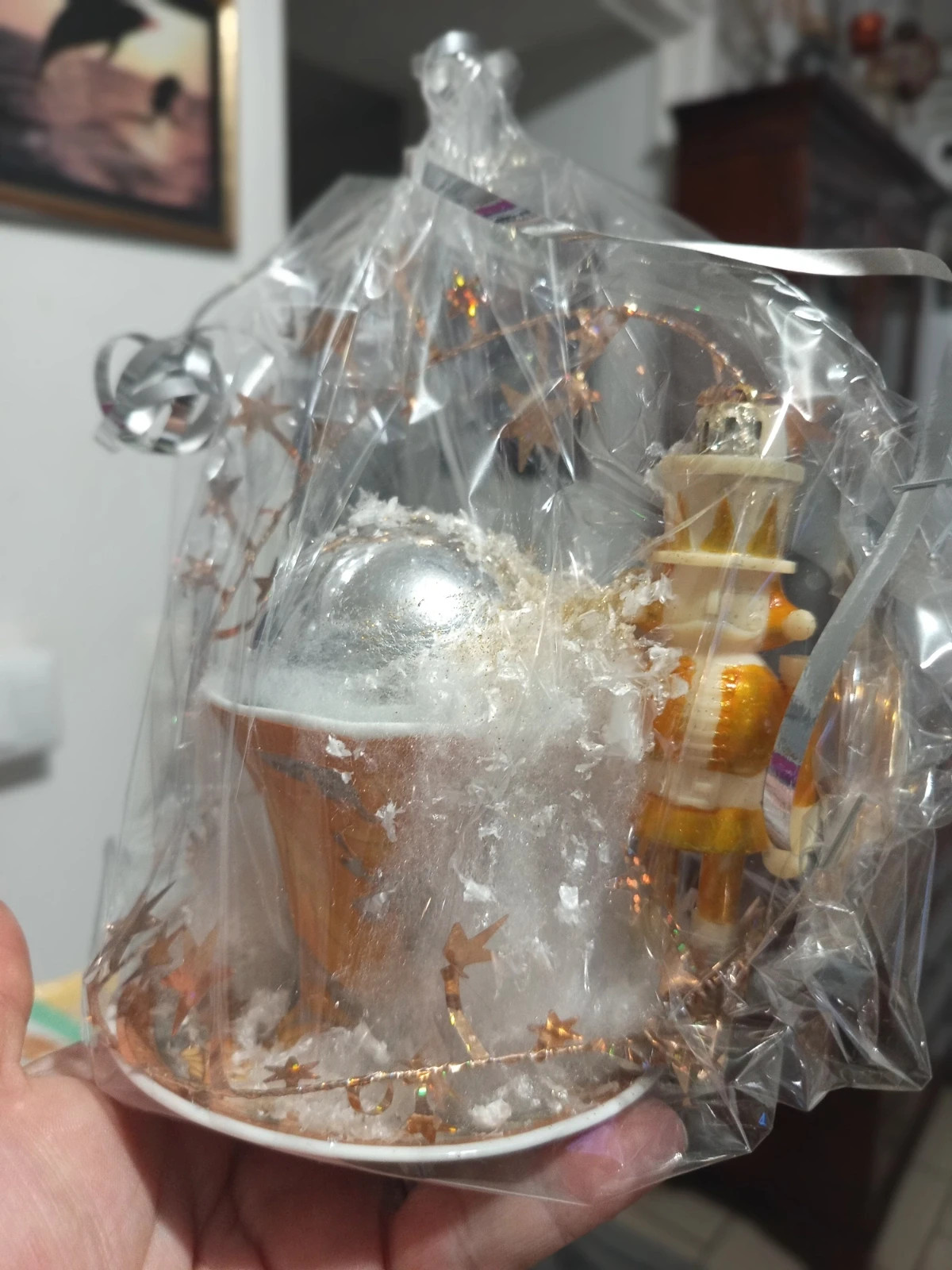 Tasse, Casse-Noisette & Boule Argentée – Noël