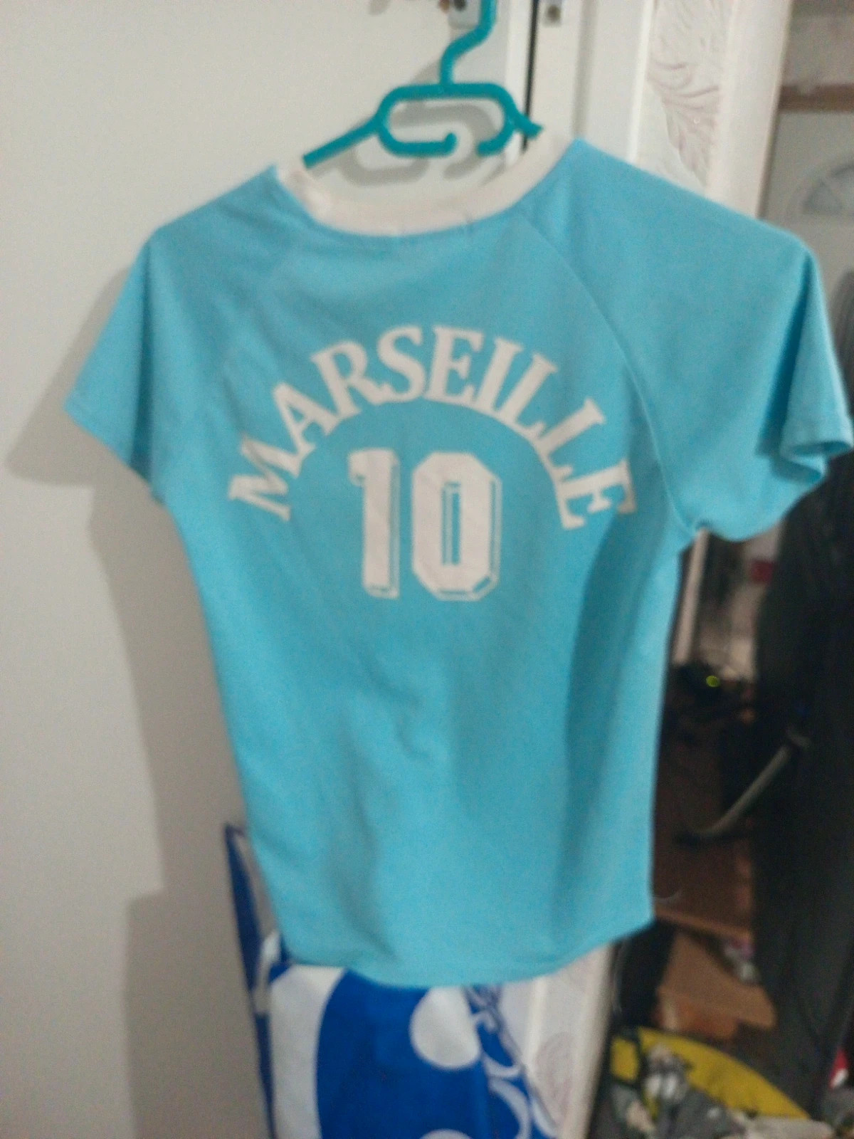 Maillot de foot Marseille n°10 enfant 12 ans – taille 12 ans / 152 cm 3