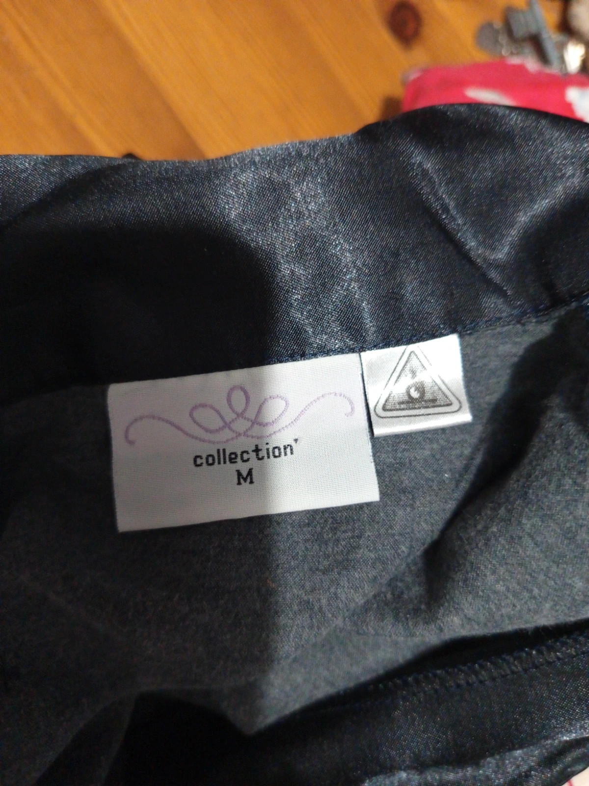 Pyjama fluide effet soie noir Taille M - My Collection – My Collection – taille M / 38 / 10 4