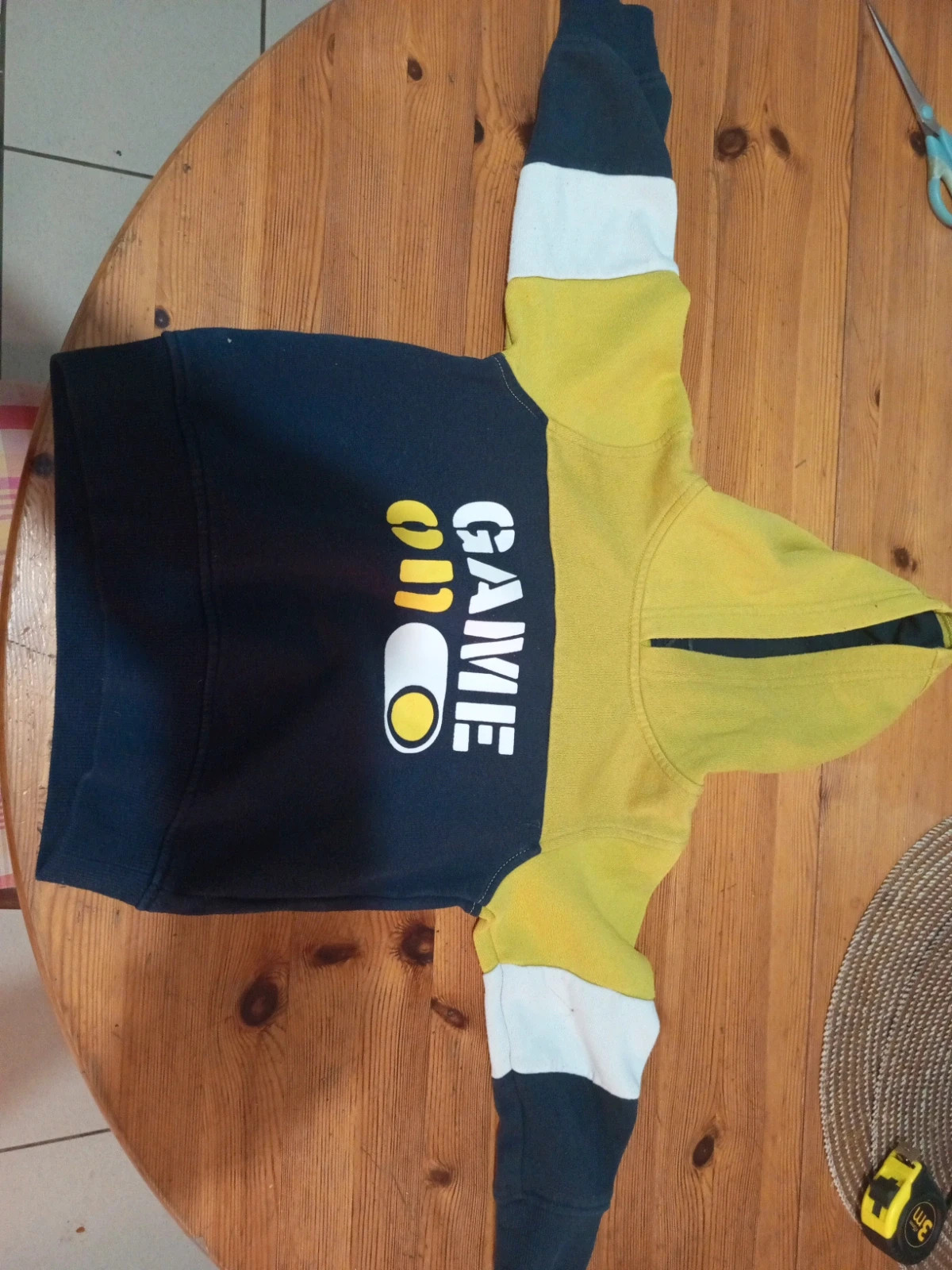 Sweat à capuche « Game On » style colorblock 3 ans – taille 3 ans / 98 cm 2