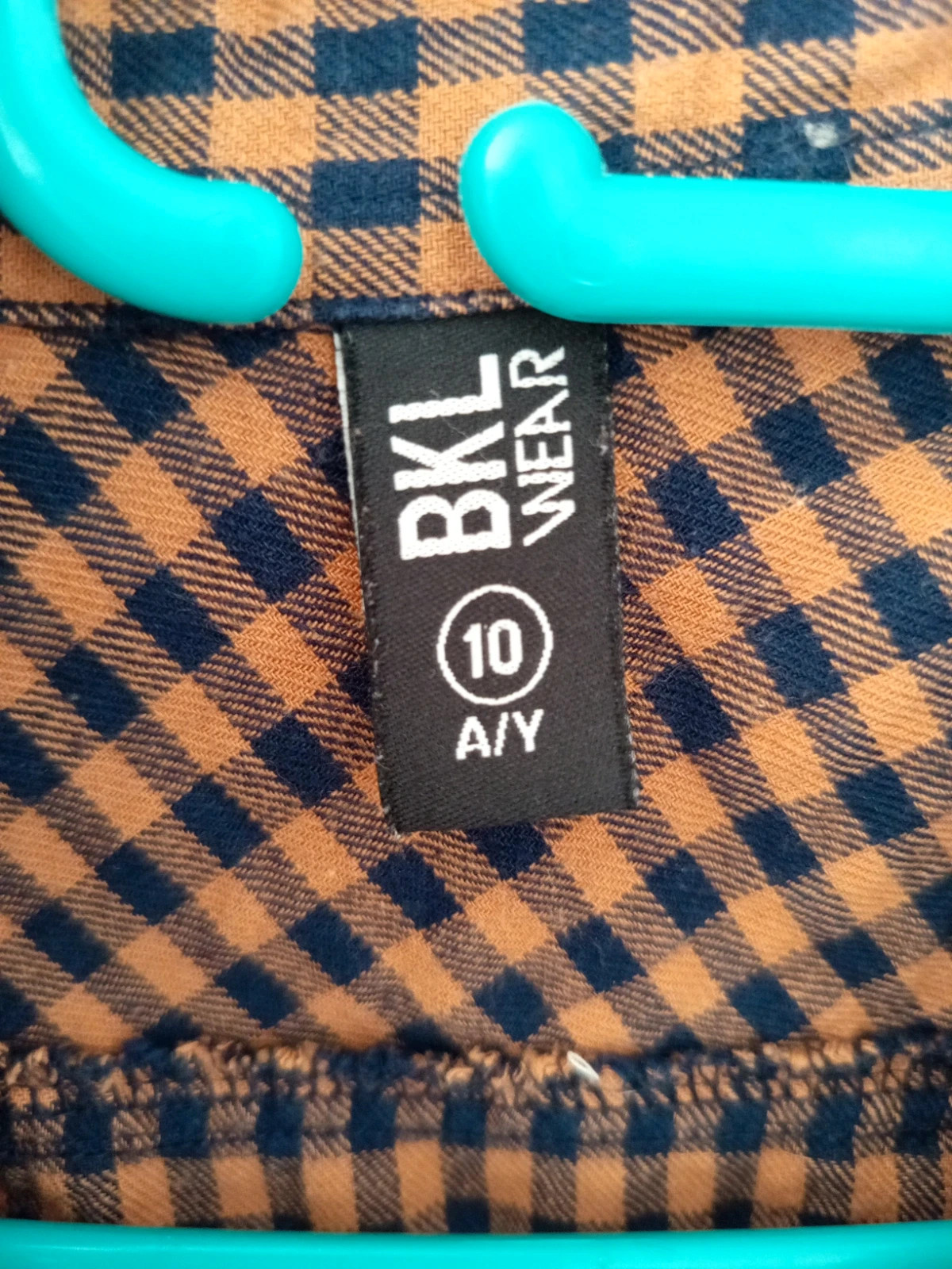 Chemise à carreaux BKL Wear Enfant – Taille 10 ans – BKL Wear – taille 10 ans / 140 cm 3