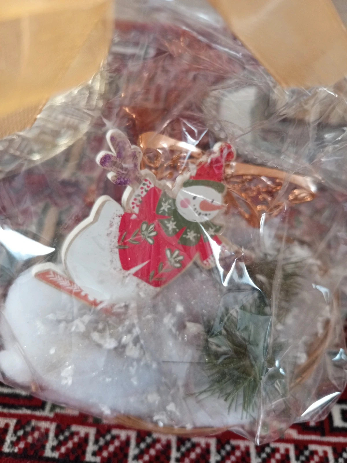 Noël Petit panier décorative 4