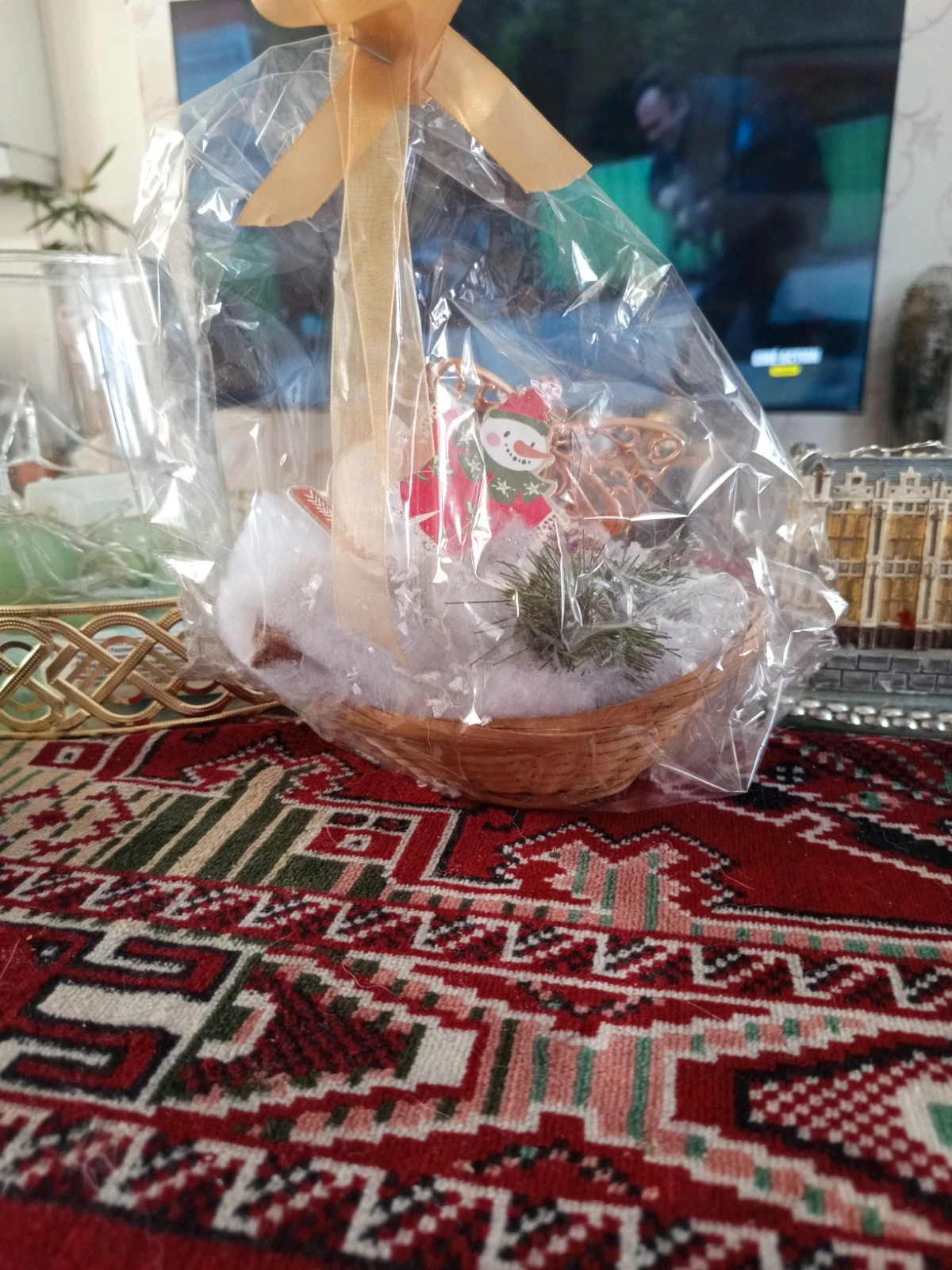 Noël Petit panier décorative