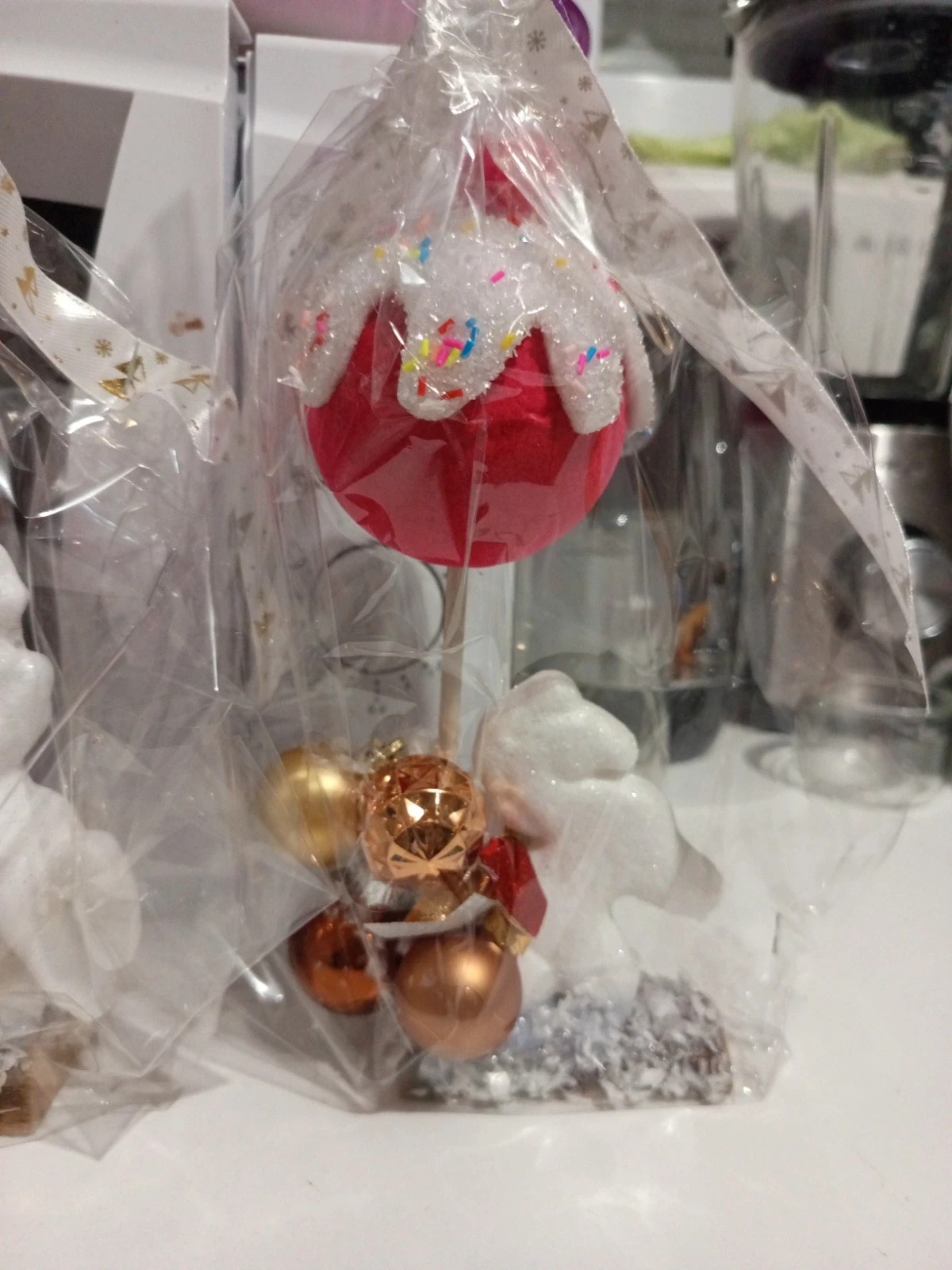 Ensemble de 8 Centres de Table / Cadeaux Invités Noël – Noël 4