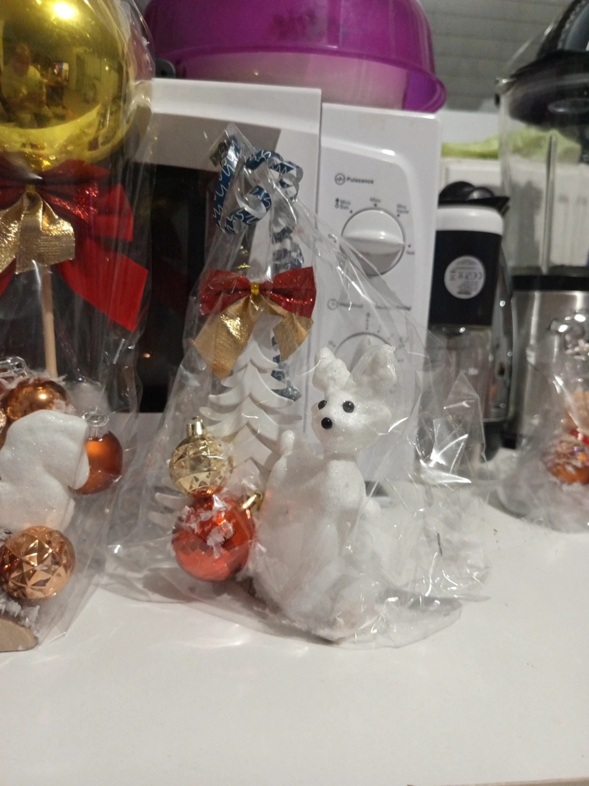 Lot 3 Décorations de Noël / Idée Cadeau Invité & Déco de Table – Noël 4