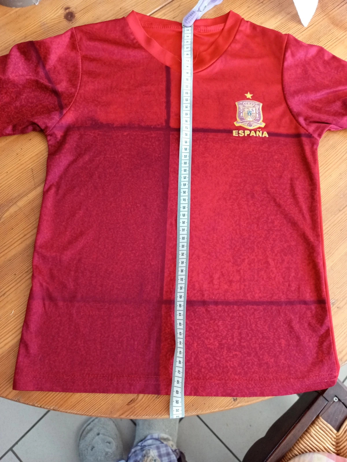 Maillot de foot Espagne Enfant (La Roja) Taille 6 ans (36x49 cm) – taille 6 ans / 116 cm 5