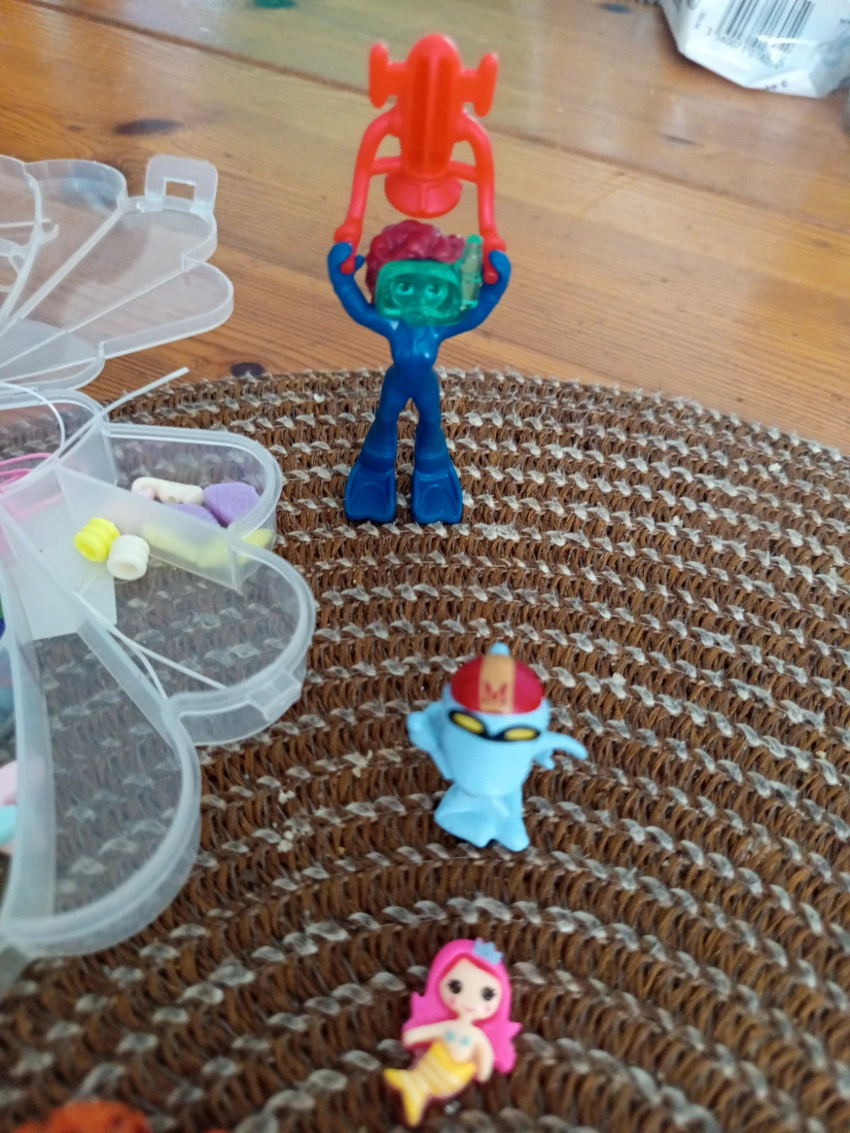 Lot créatif et figurines Océan / Mer - Boîte perles coquillage & Jouets – taille Taille unique 4