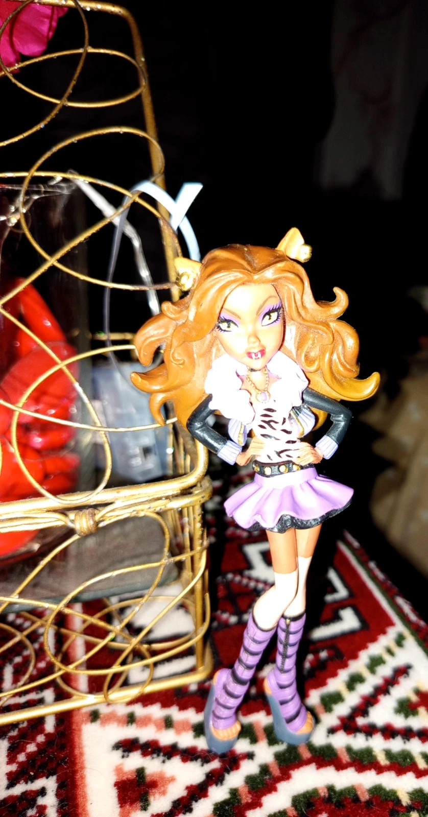 Figurine Monster High - Clawdeen Wolf Collection Hachette RBA – Monster High – taille Taille unique 2