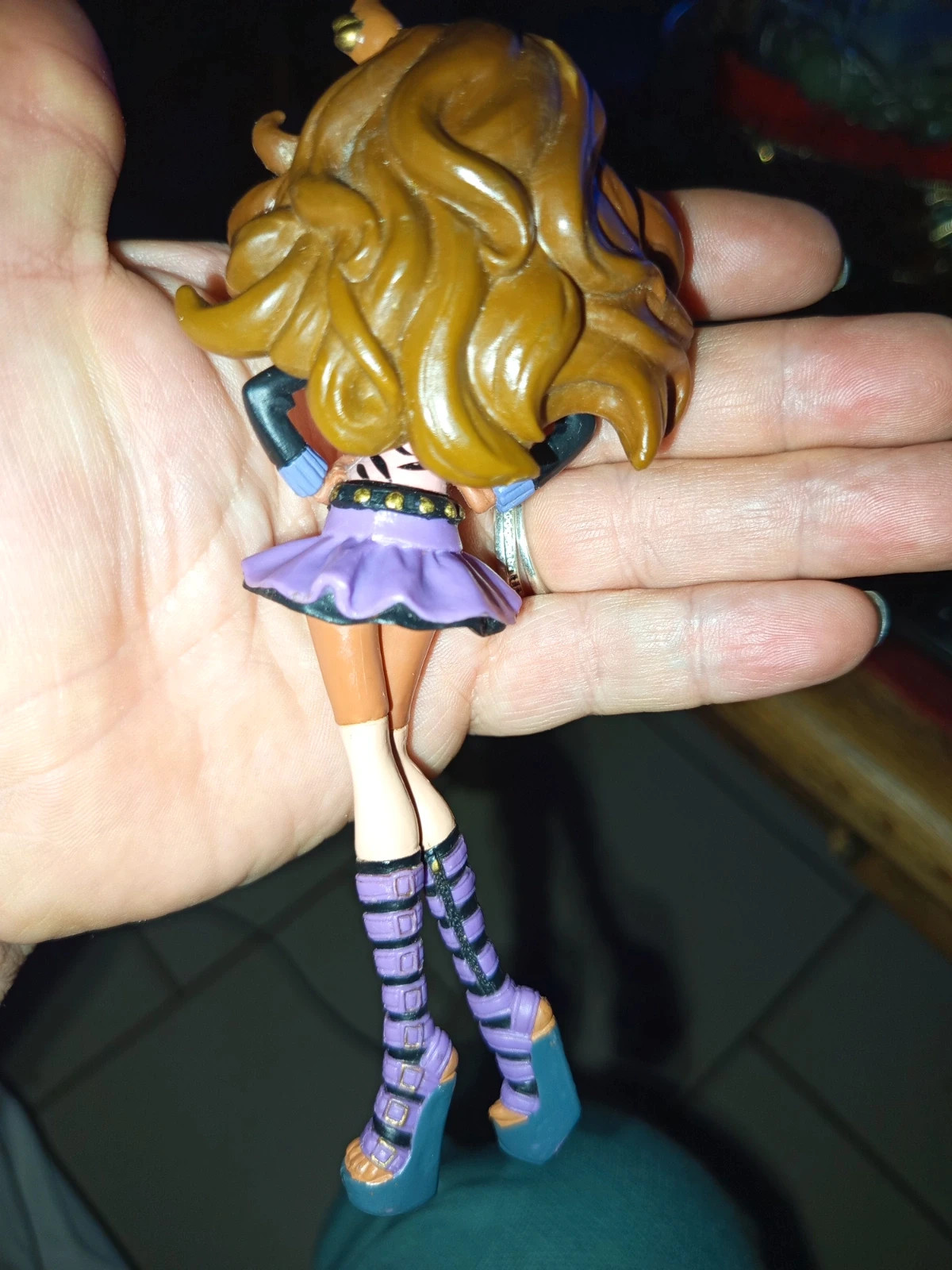 Figurine Monster High - Clawdeen Wolf Collection Hachette RBA – Monster High – taille Taille unique 4