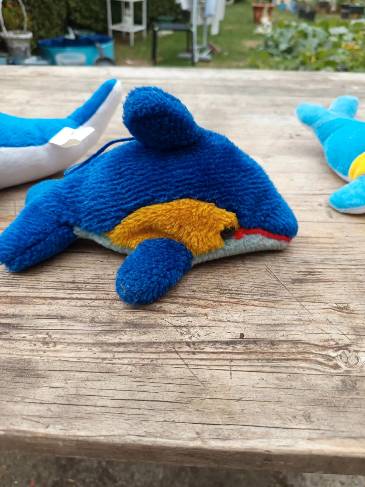 Lot de 3 petites peluches dauphins (TBE) – taille Taille unique 4