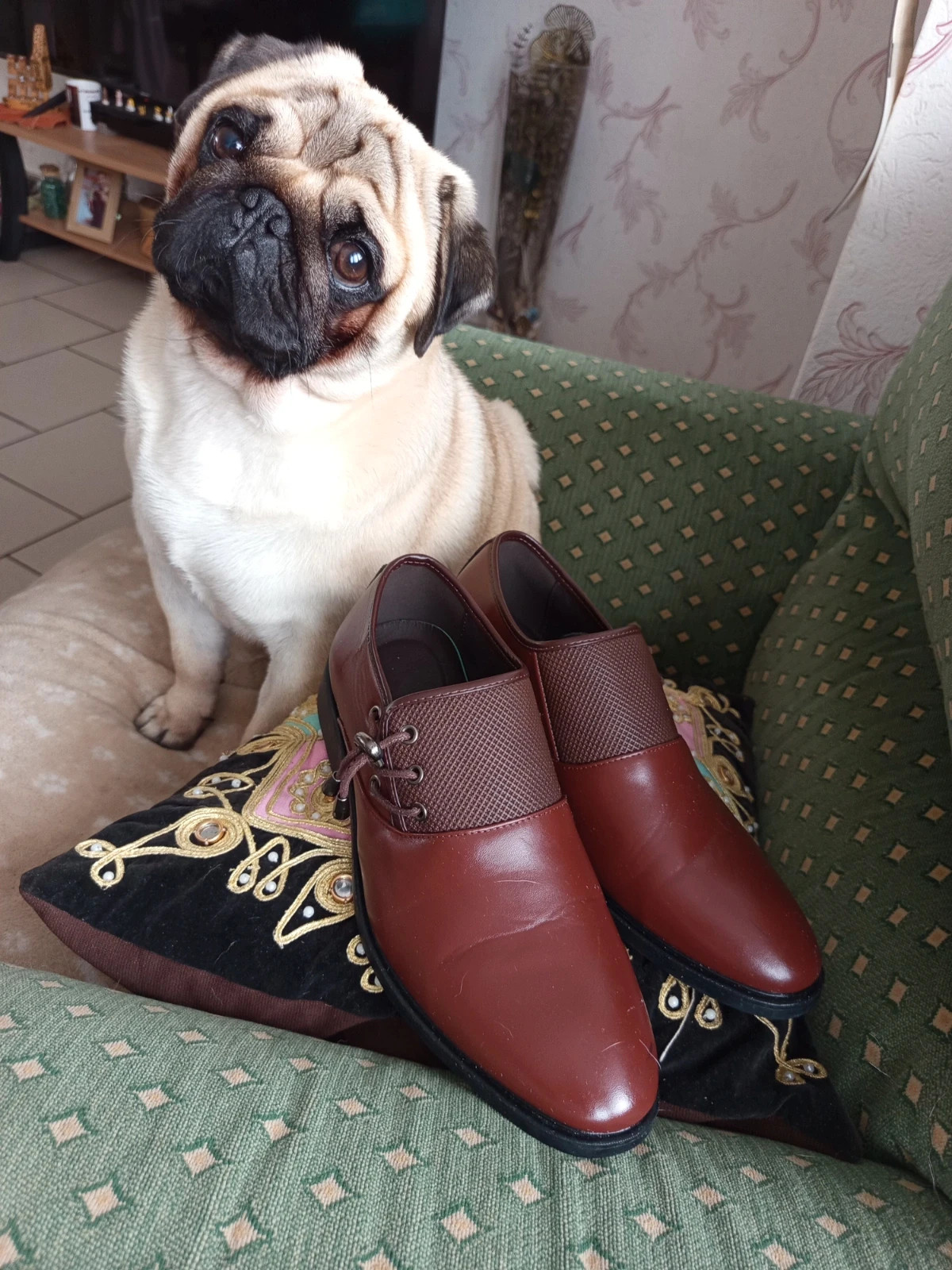 Mocassins habillés marron homme – Taille 42 – Presque neufs – taille 42 2