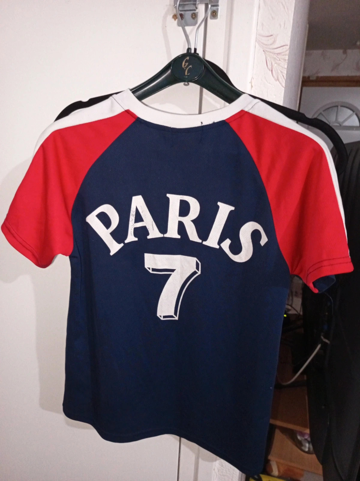 Maillot Paris Bleu Blanc Rouge Sport – 12 ans – Mod.m.j – taille 12 ans / 152 cm 3