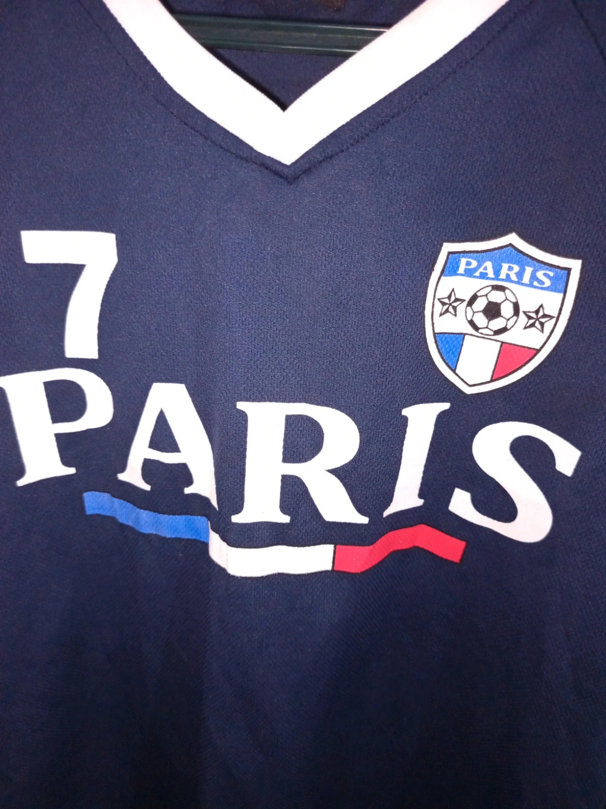 Maillot Paris Bleu Blanc Rouge Sport – 12 ans – Mod.m.j – taille 12 ans / 152 cm 5