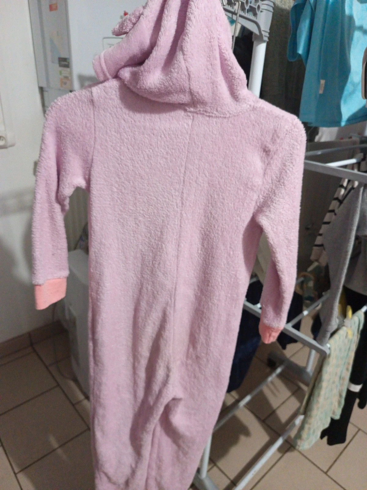 Combinaison pyjama licorne rose – 8 ans – Zeeman – taille 8 ans / 128 cm 3