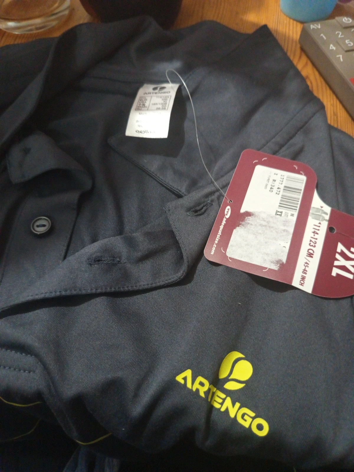 Polo tennis homme Artengo 2XL - neuf avec étiquette – Artengo – taille XXL 4