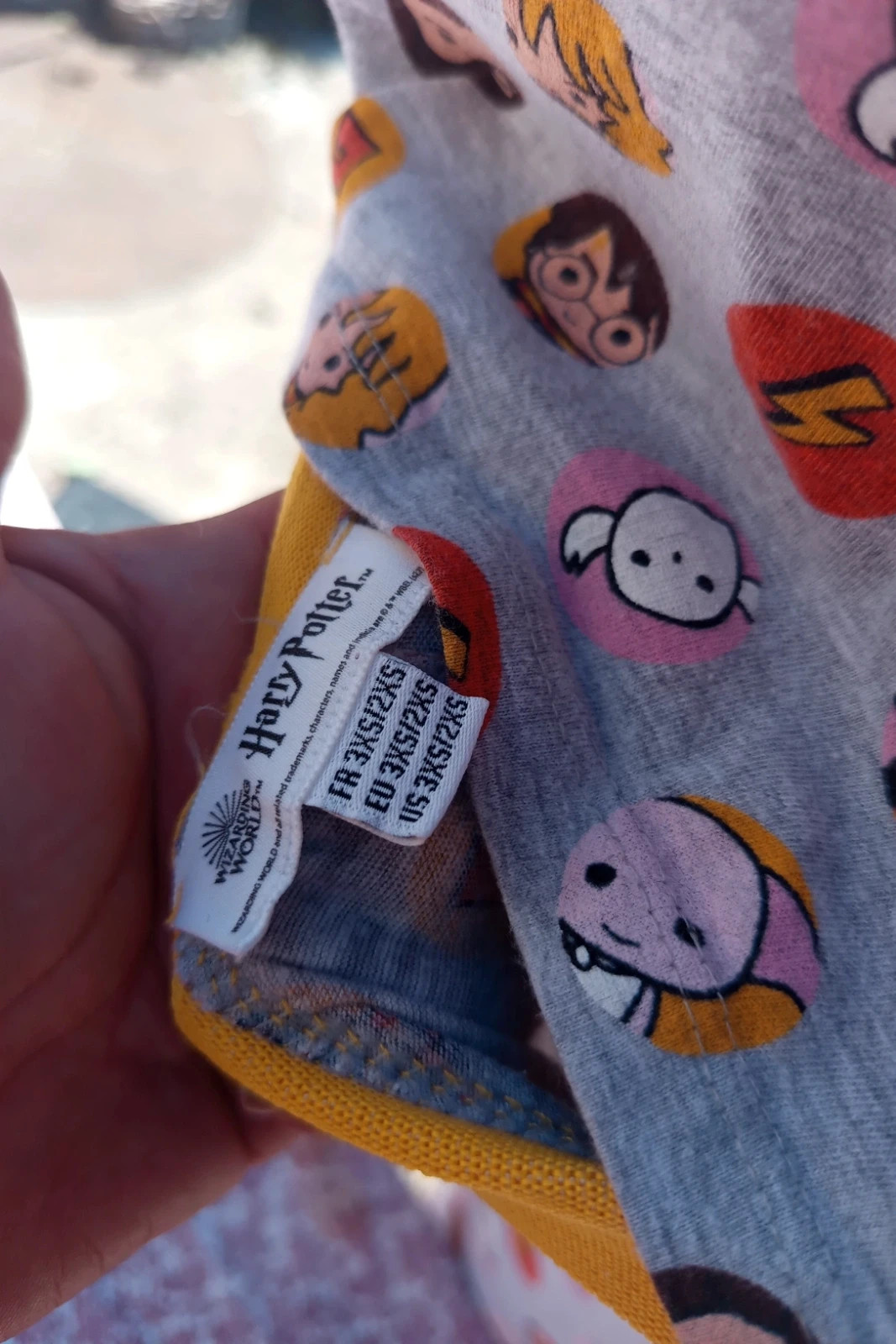 Ensemble pyjama Harry Potter x Undiz - Chibi Gris - Taille 3XS/2XS (Enfant/Ado) – Undiz – taille 12 ans / 152 cm 4