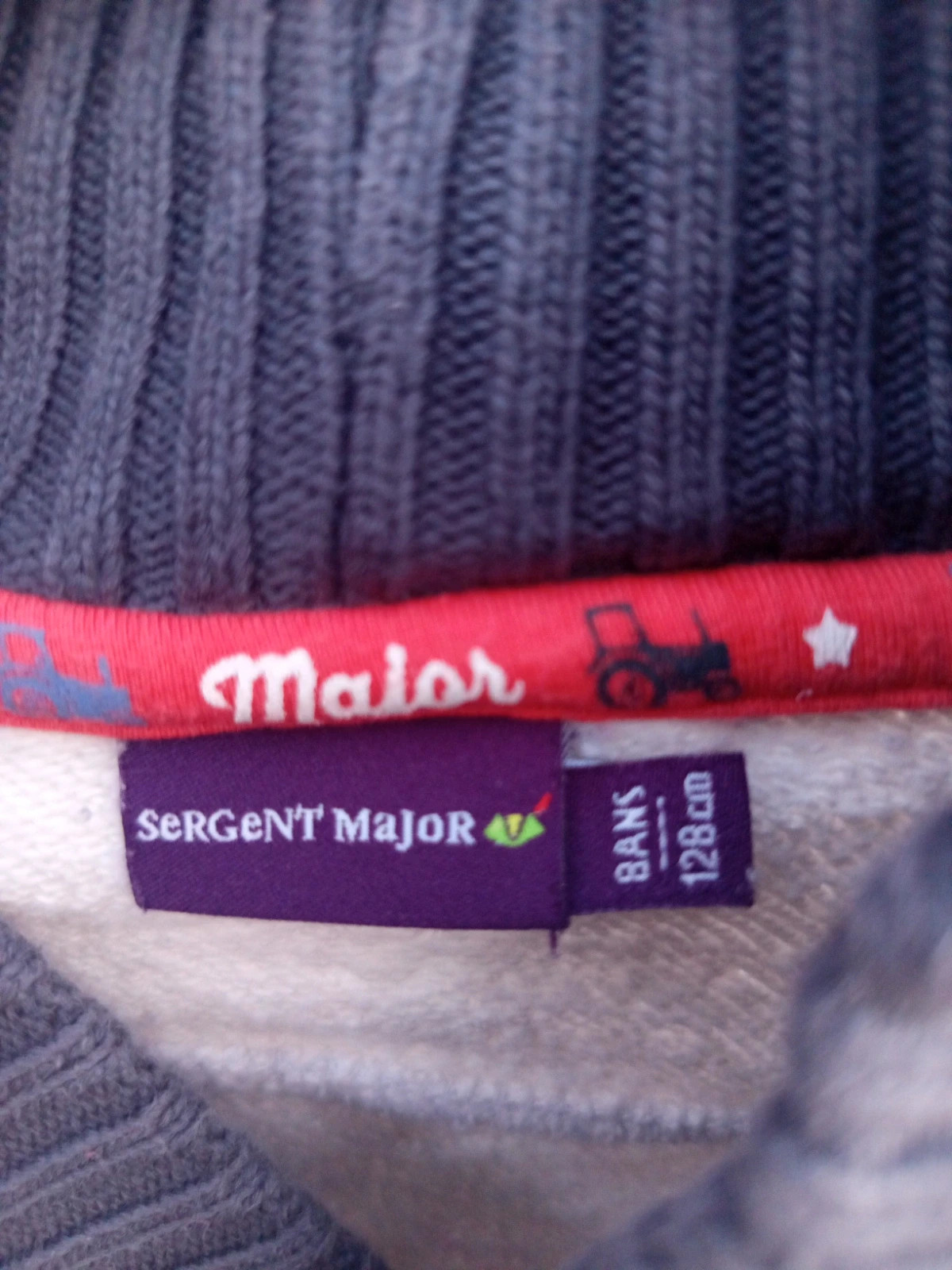 Veste Teddy col châle Sergent Major – 8 ans – Sergent Major – taille 8 ans / 128 cm 2