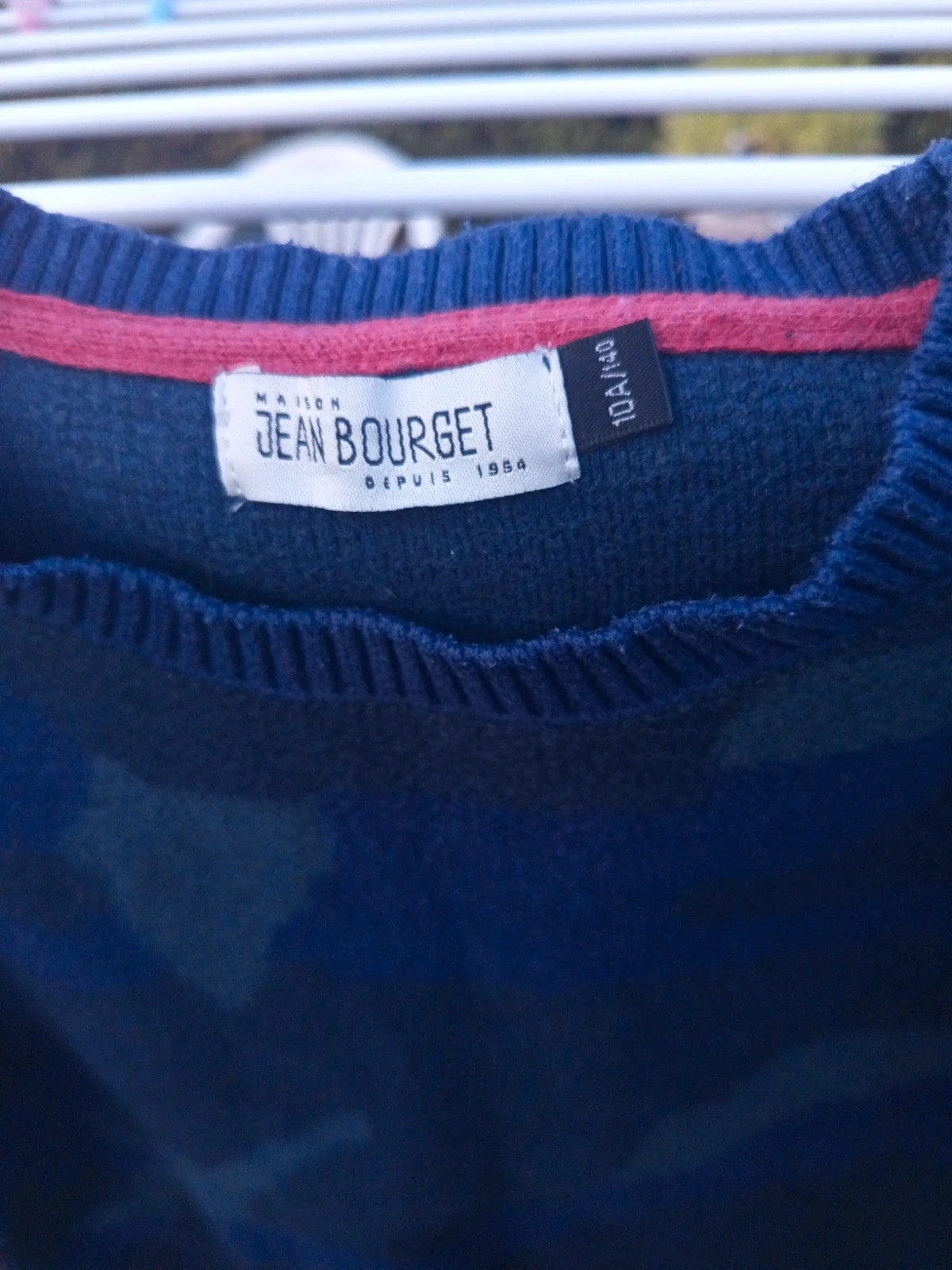 Pull en maille camouflage Jean Bourget 10 ans – Jean Bourget – taille 10 ans / 140 cm 2
