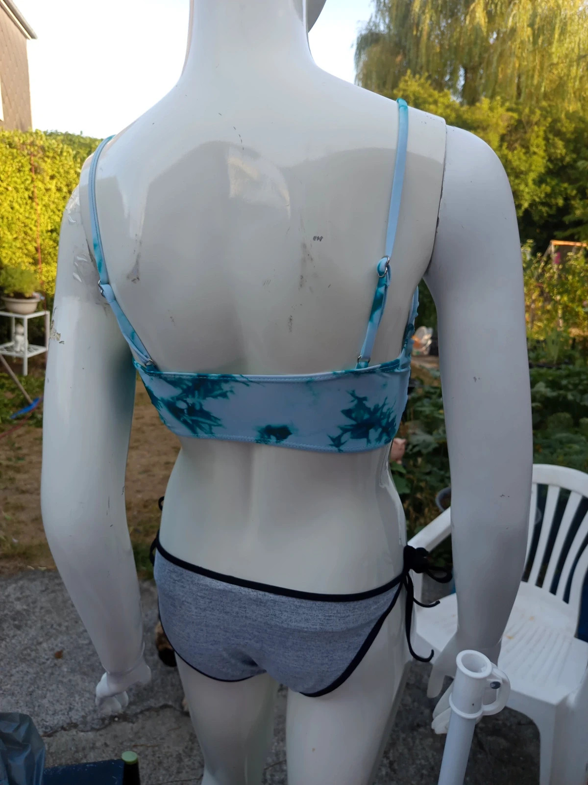 Ensemble maillot de bain 2 pièces mix & match – haut shein(s) & bas H&M (38) – Shein – taille S / 36 / 8 3
