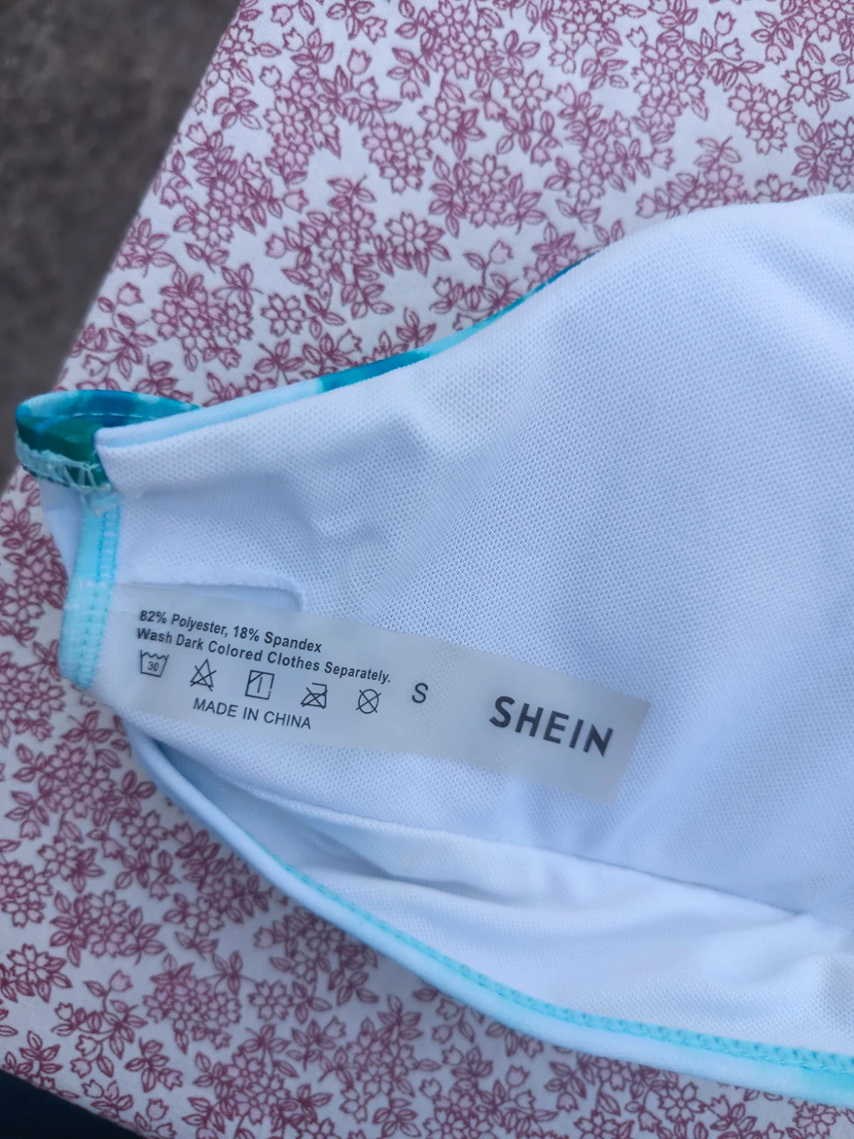 Ensemble maillot de bain 2 pièces mix & match – haut shein(s) & bas H&M (38) – Shein – taille S / 36 / 8 4