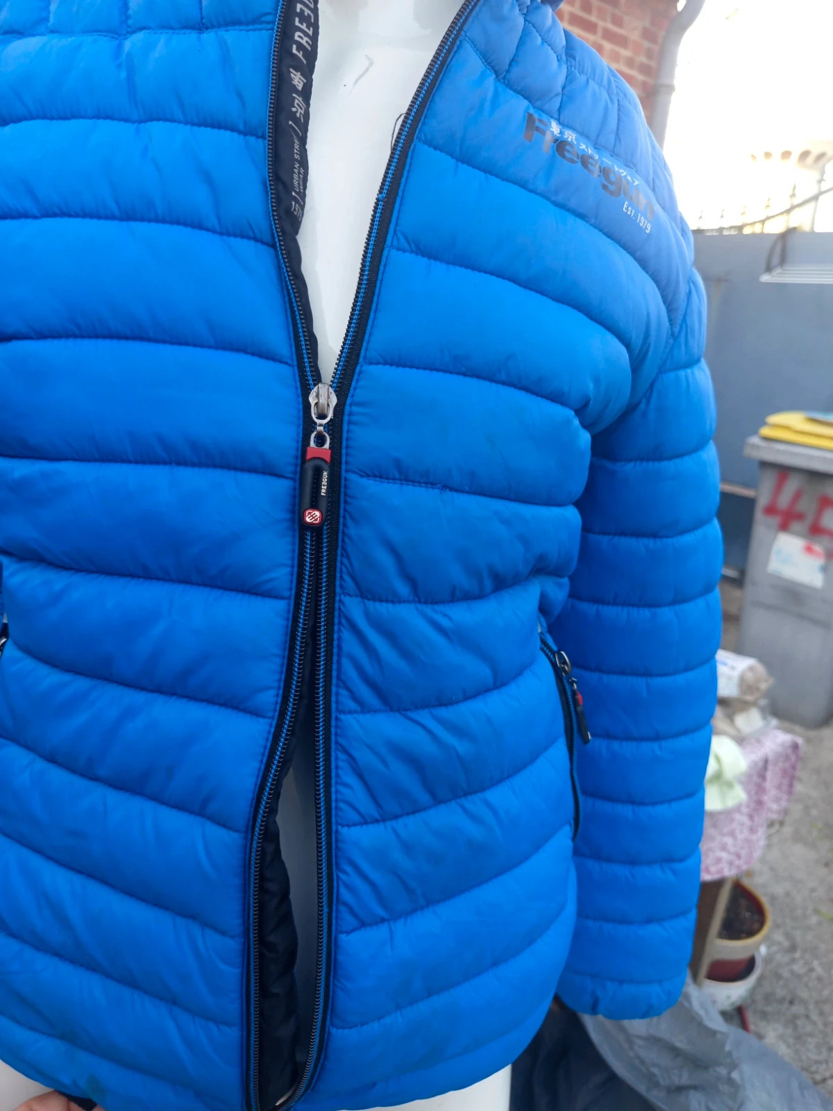 Doudoune légère à capuche Freegun - Bleu Roi - Taille – Freegun – taille 12 ans / 152 cm 2