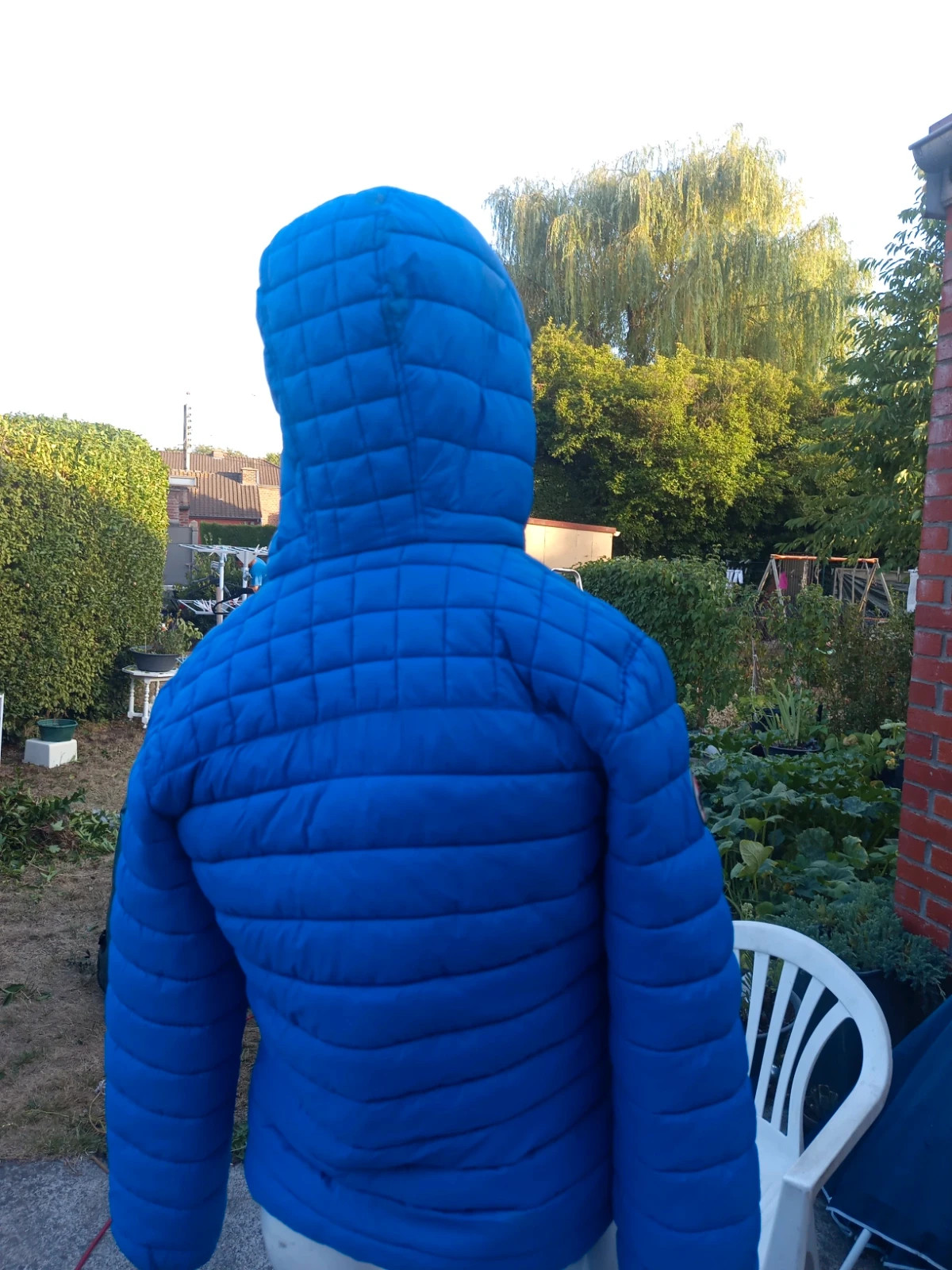 Doudoune légère à capuche Freegun - Bleu Roi - Taille – Freegun – taille 12 ans / 152 cm 4