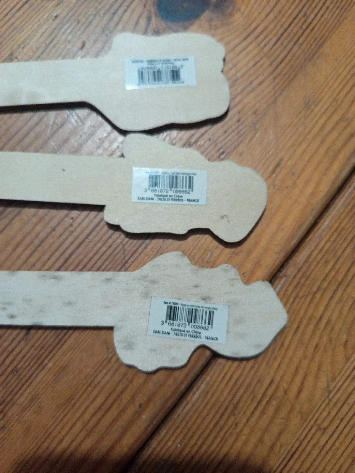 Dani (Lot de 3 règles en bois enfant 15 cm - Créations Dani) – DANI 4