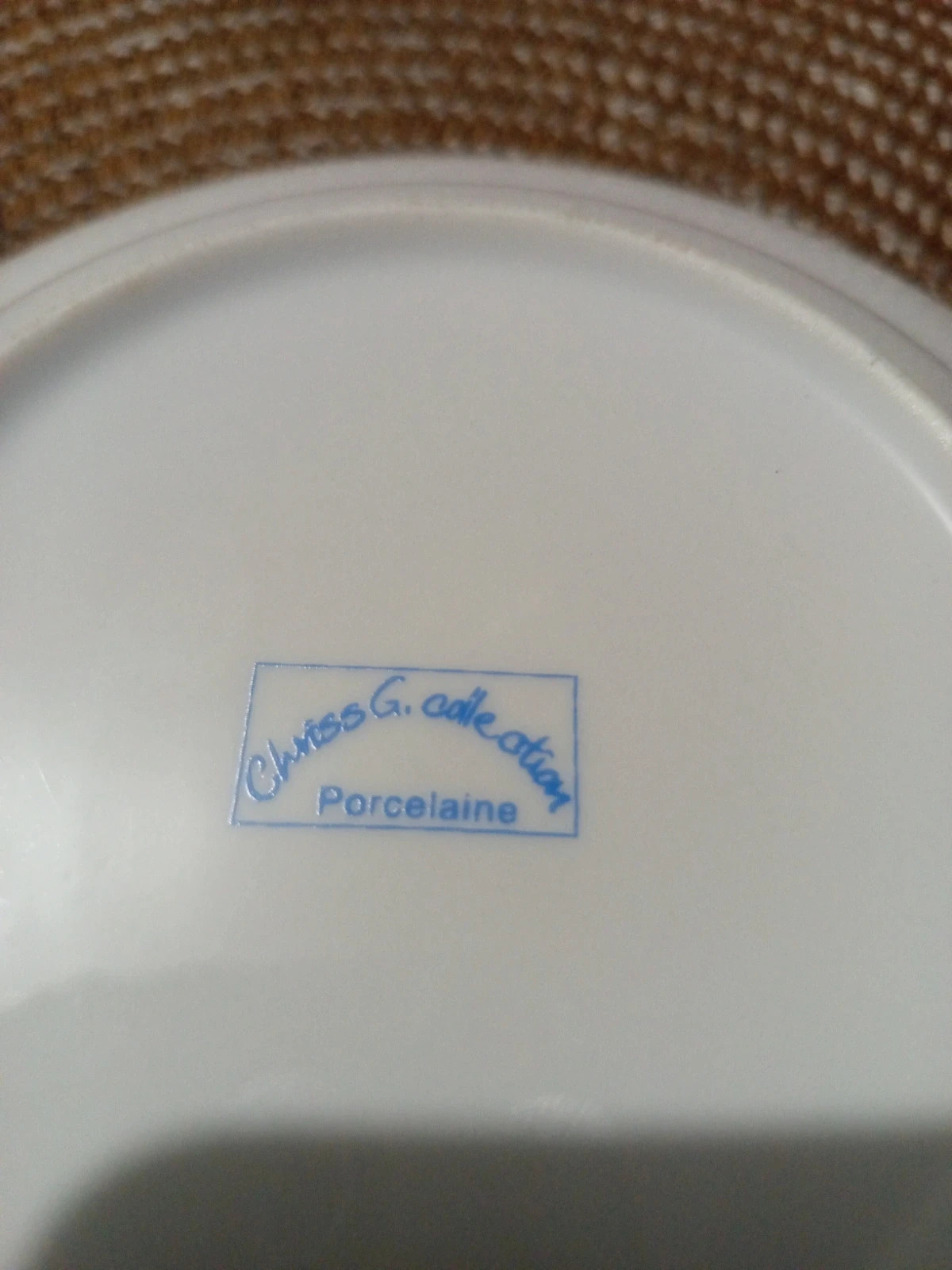 Chriss G ( 1 assiette ) – chriss G 3