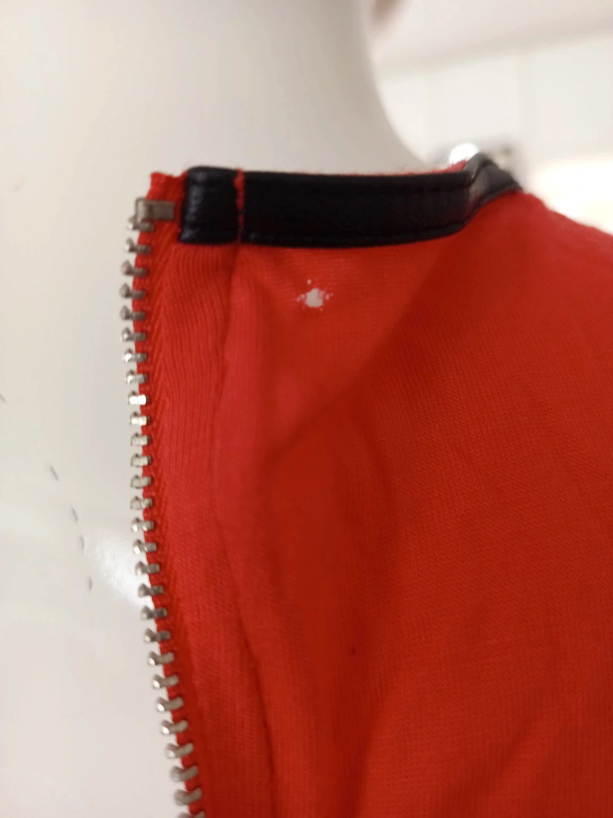 Débardeur fluide rouge corail Zara avec zip au dos – Zara – taille M / 38 / 10 5