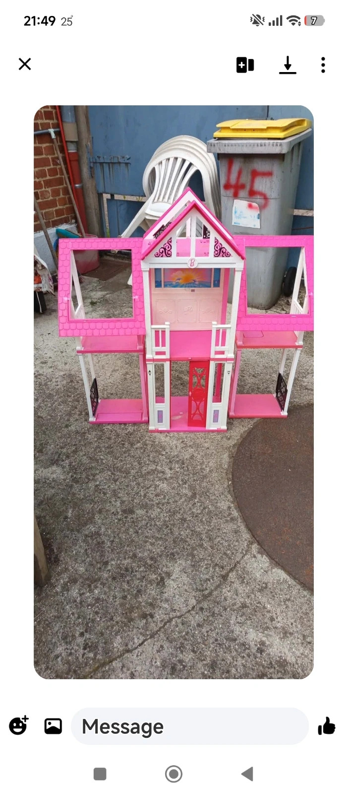 Maison de poupée Barbie Malibu pliable Mattel » – Barbie – taille Taille unique 3