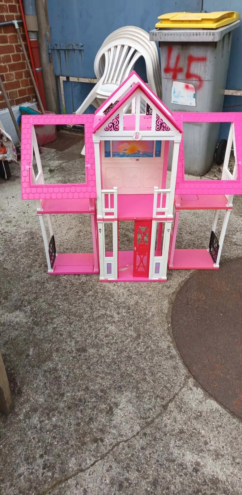 Maison de poupée Barbie Malibu pliable Mattel » – Barbie – taille Taille unique 2