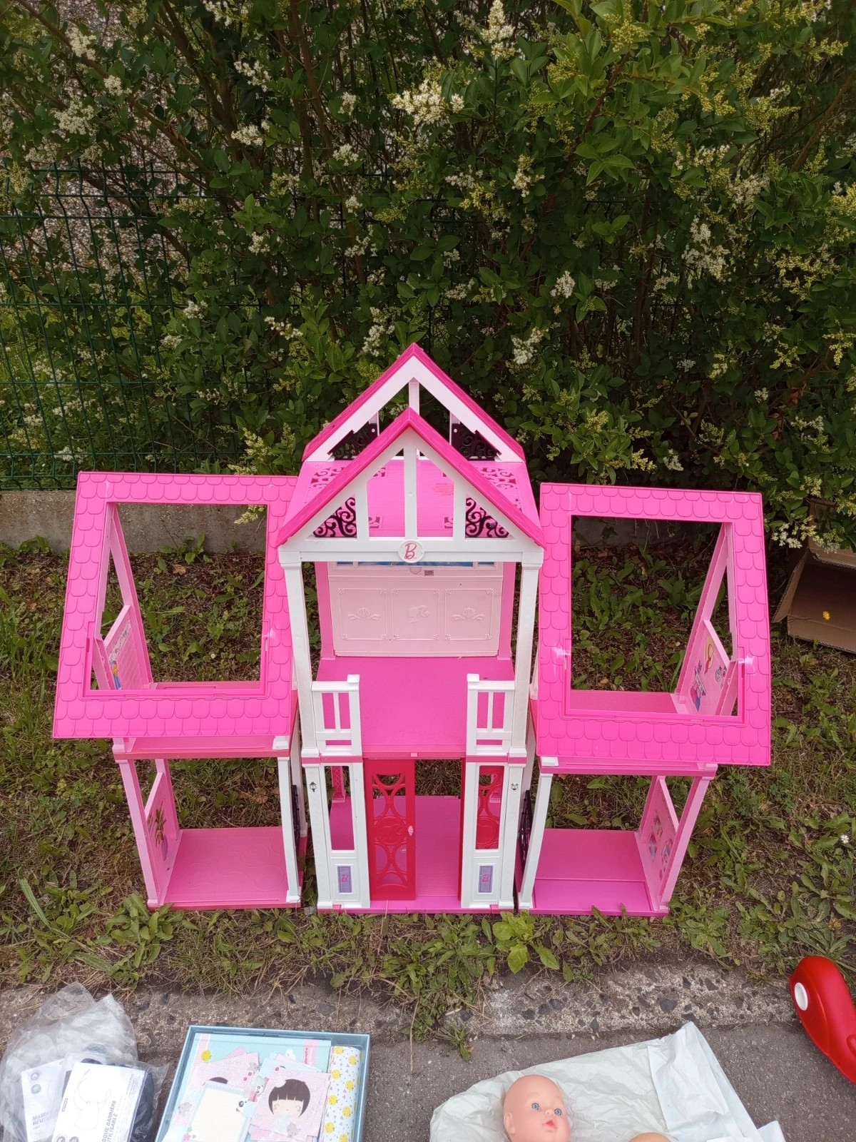 Maison de poupée Barbie Malibu pliable Mattel » – Barbie – taille Taille unique