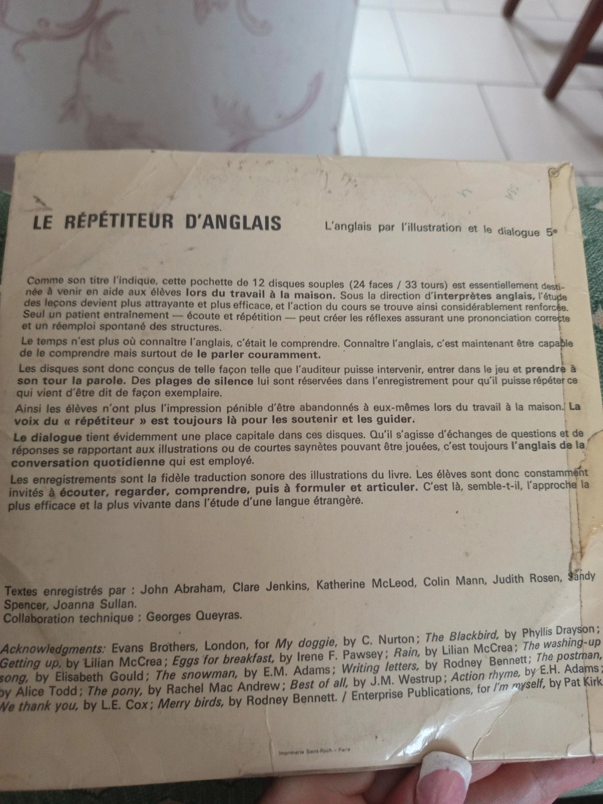 Vintage collection aprendre l'anglais 3