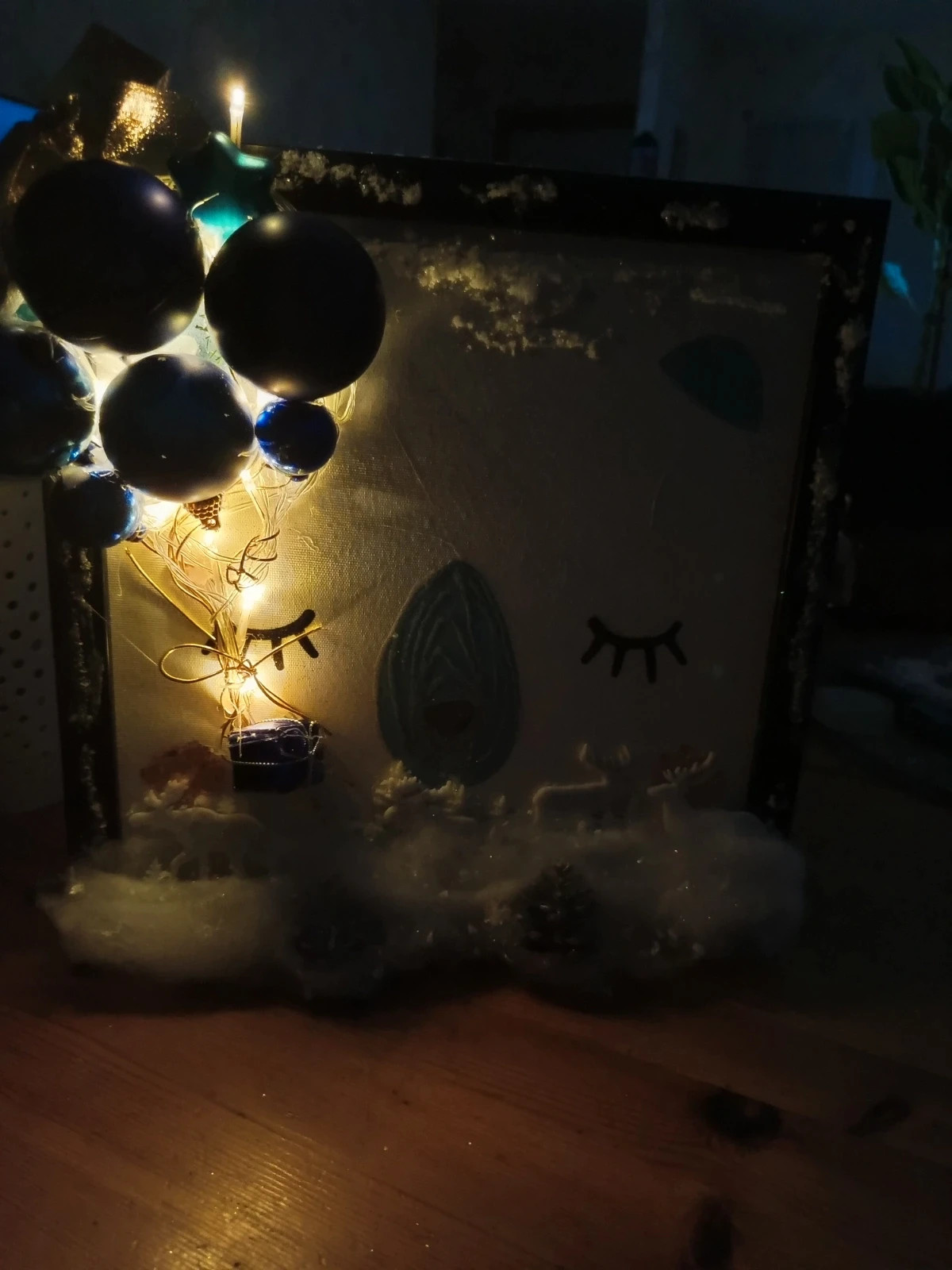 Noël Cadre douceur lumineuse 3