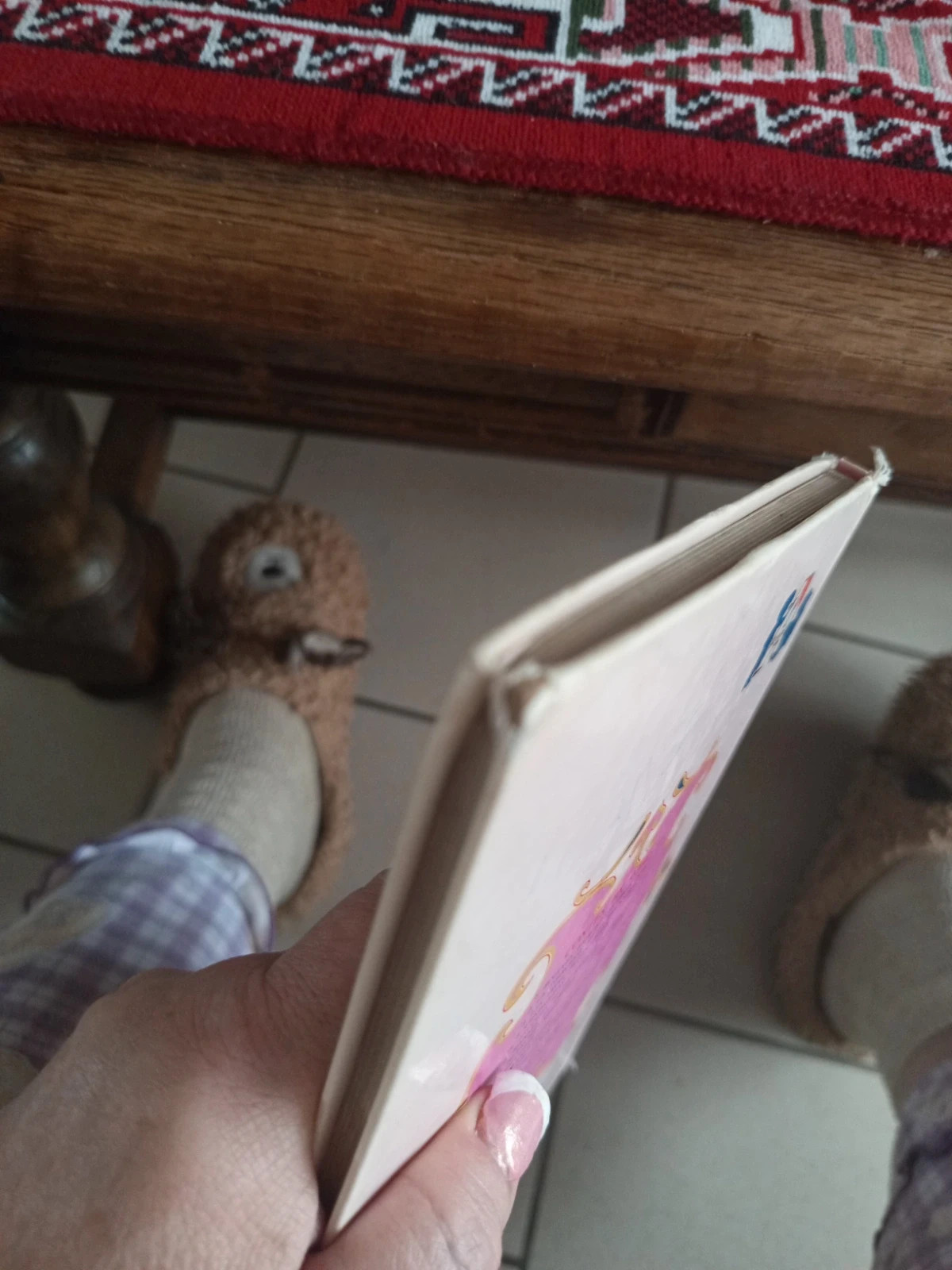 Contes en rose livre vintage titre poucette – contes en rose 4