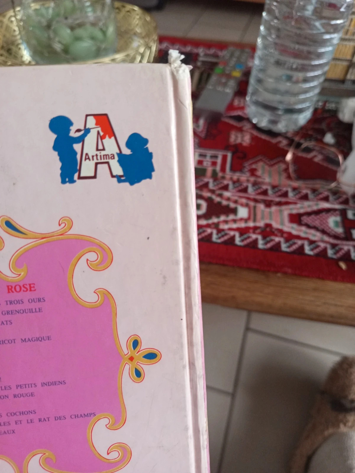Contes en rose livre vintage titre poucette – contes en rose 5