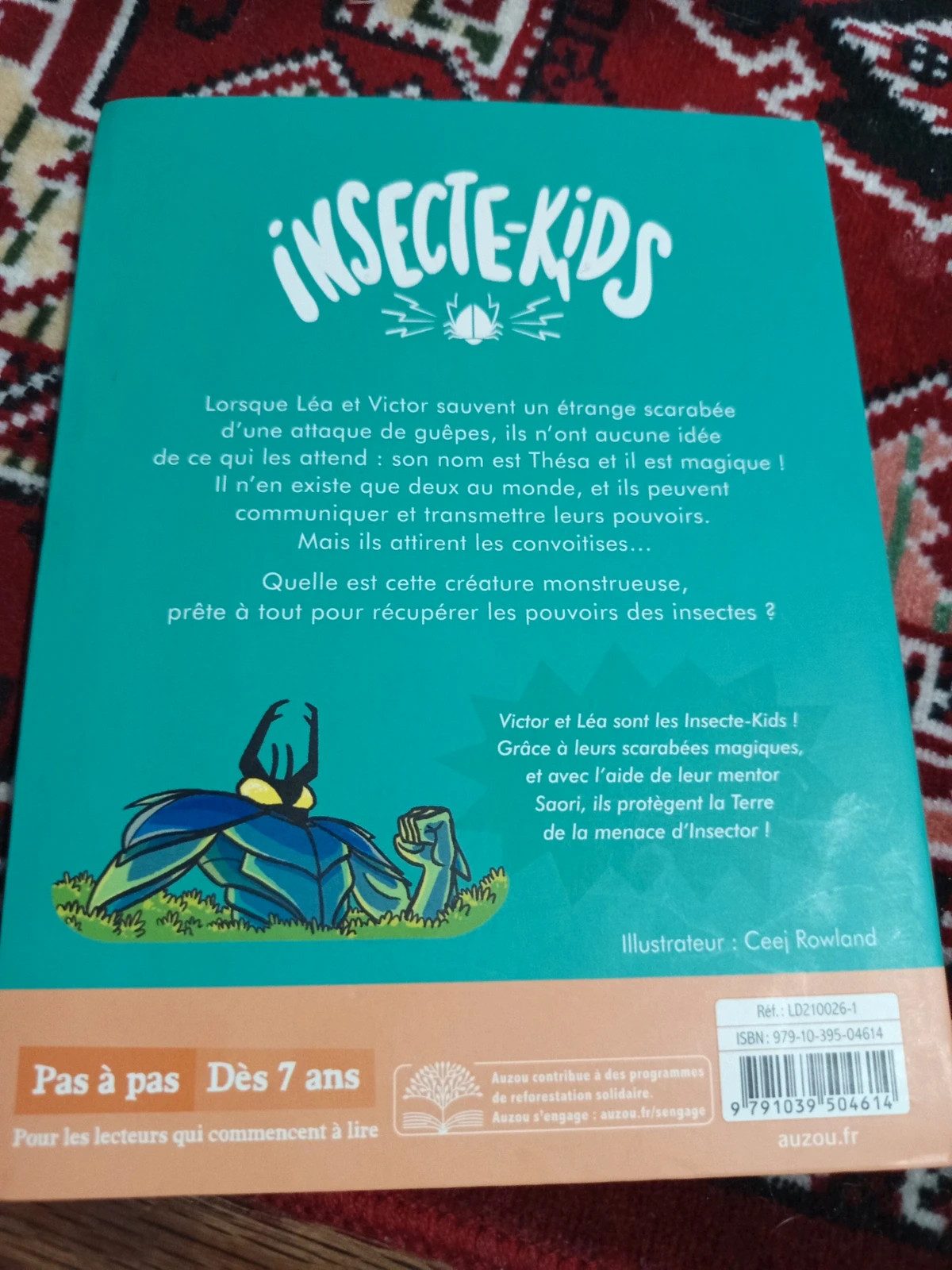 Livre pour enfants super -héros-écolos 2