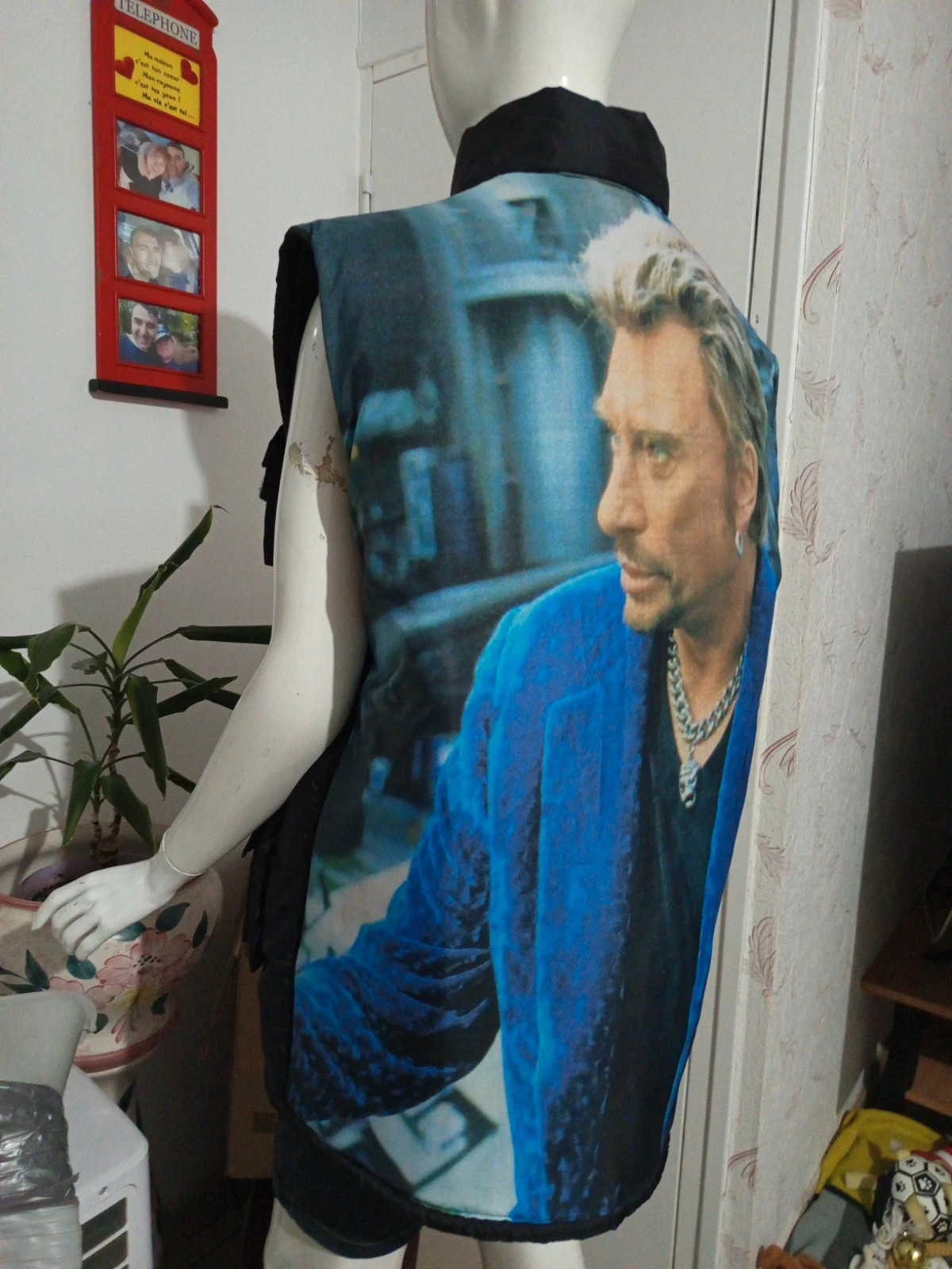 Johnny Hallyday veste sans manches- Taille XXL - Collector Flashback Tour – johnny hallyday – taille XXL 2