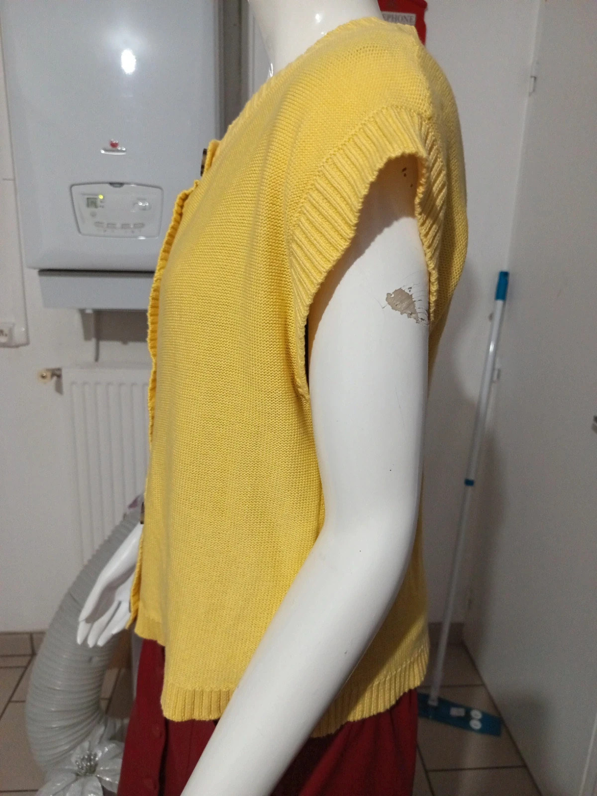 Gilet sans manches jaune moutarde Blancheporte – Taille L / 42 – Blancheporte – taille L / 40 / 12 4
