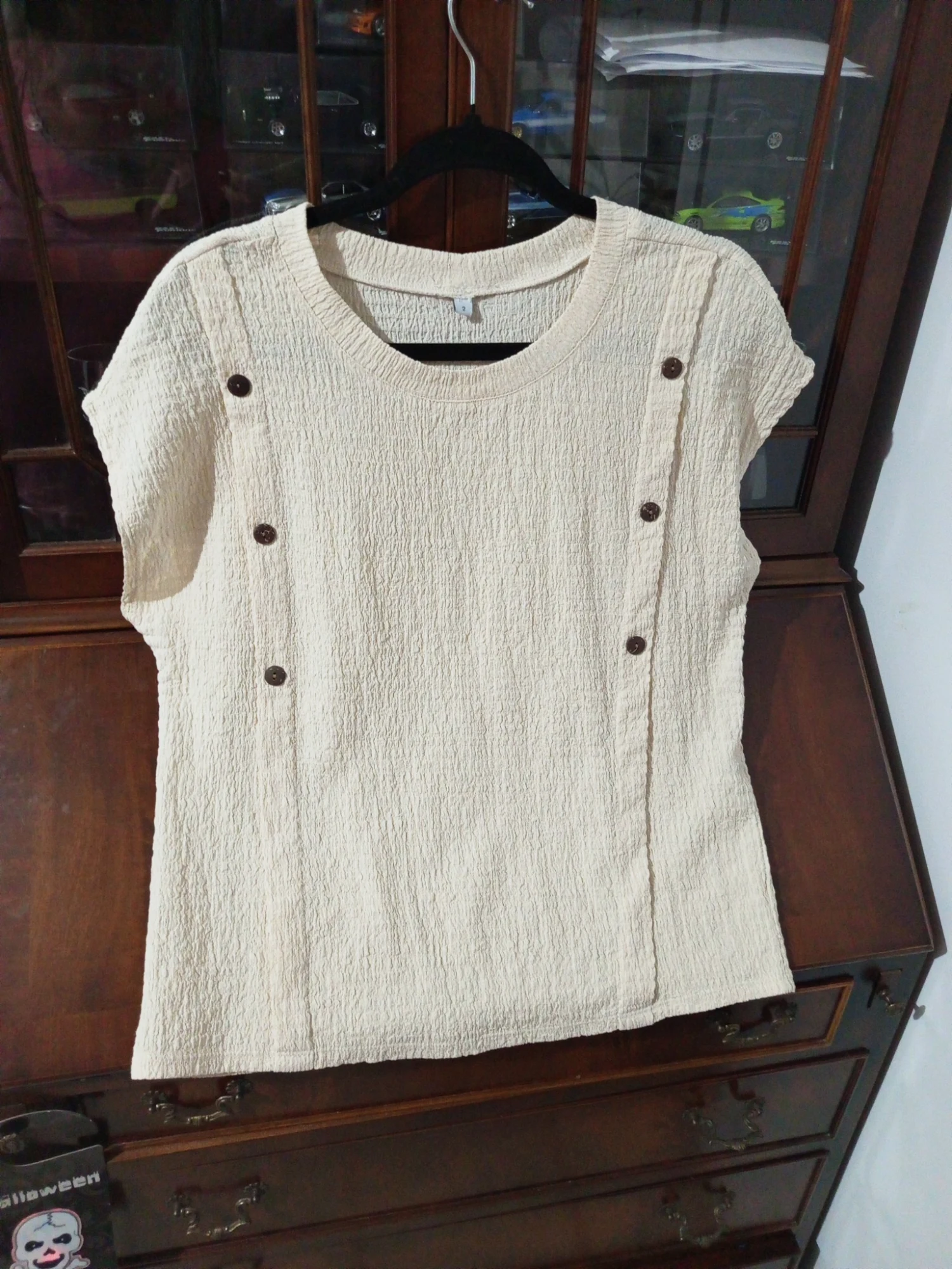 pull gris clair