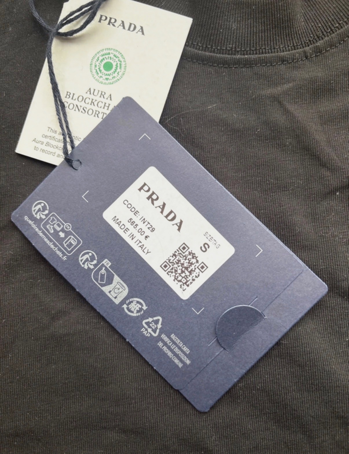 T-shirt PRADA – Taille S – Neuf avec étiquettes – Prada – taille S 3