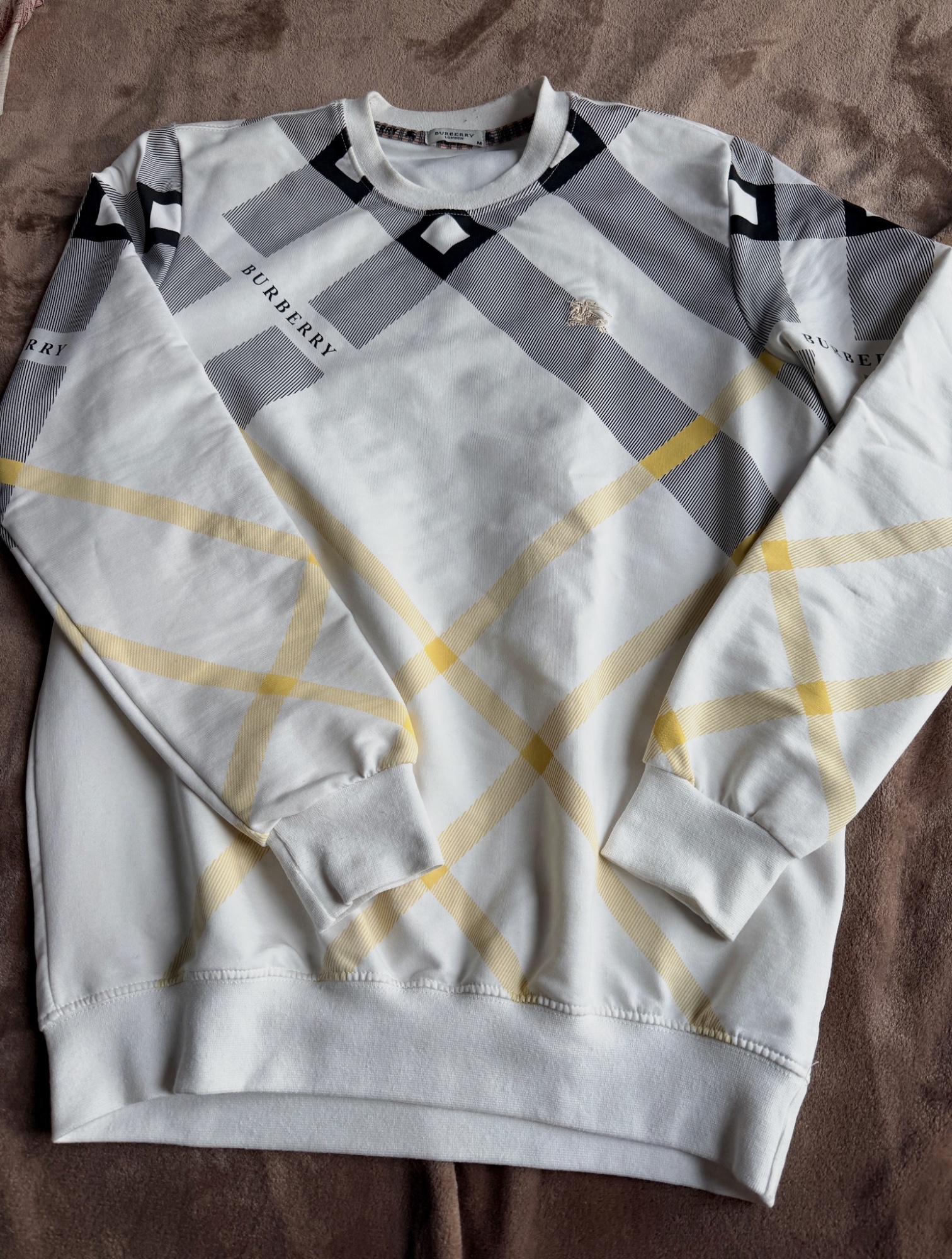 Sweat Burberry – Motif Iconique