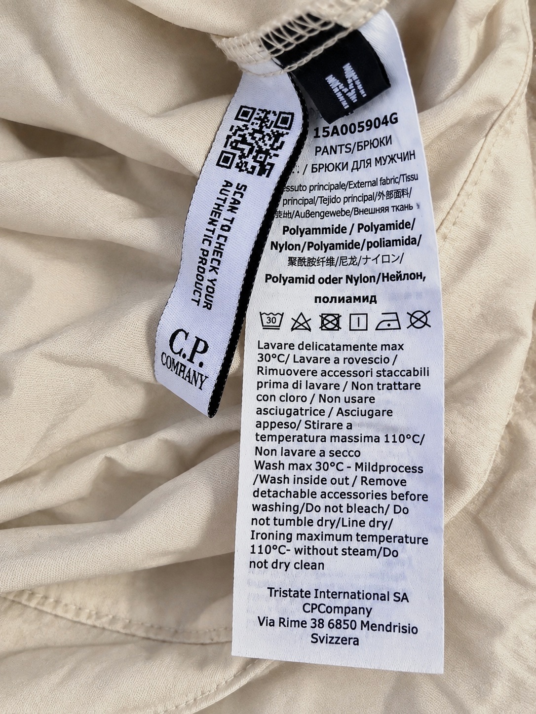 Surchemise C.P. Company beige – Taille M – Cp company – taille M 3