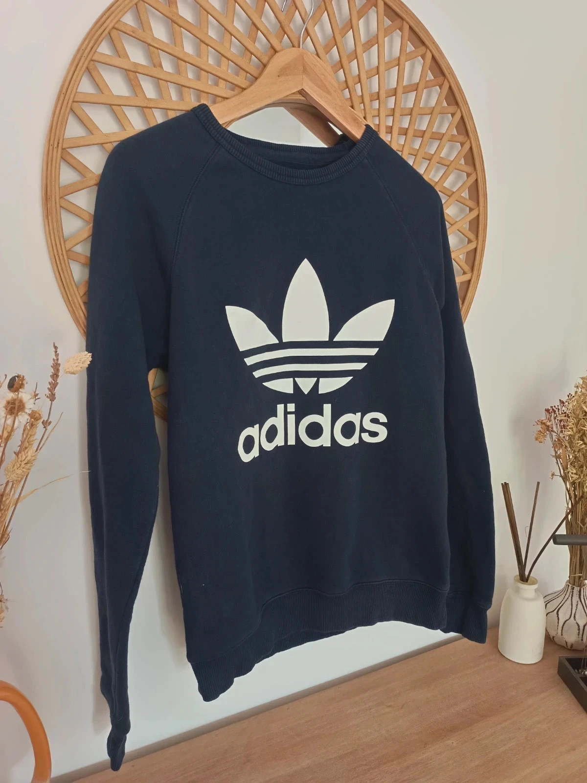 Sudadera azul marino de la línea Adidas Originals 00s, talla S – adidas – taille S 3